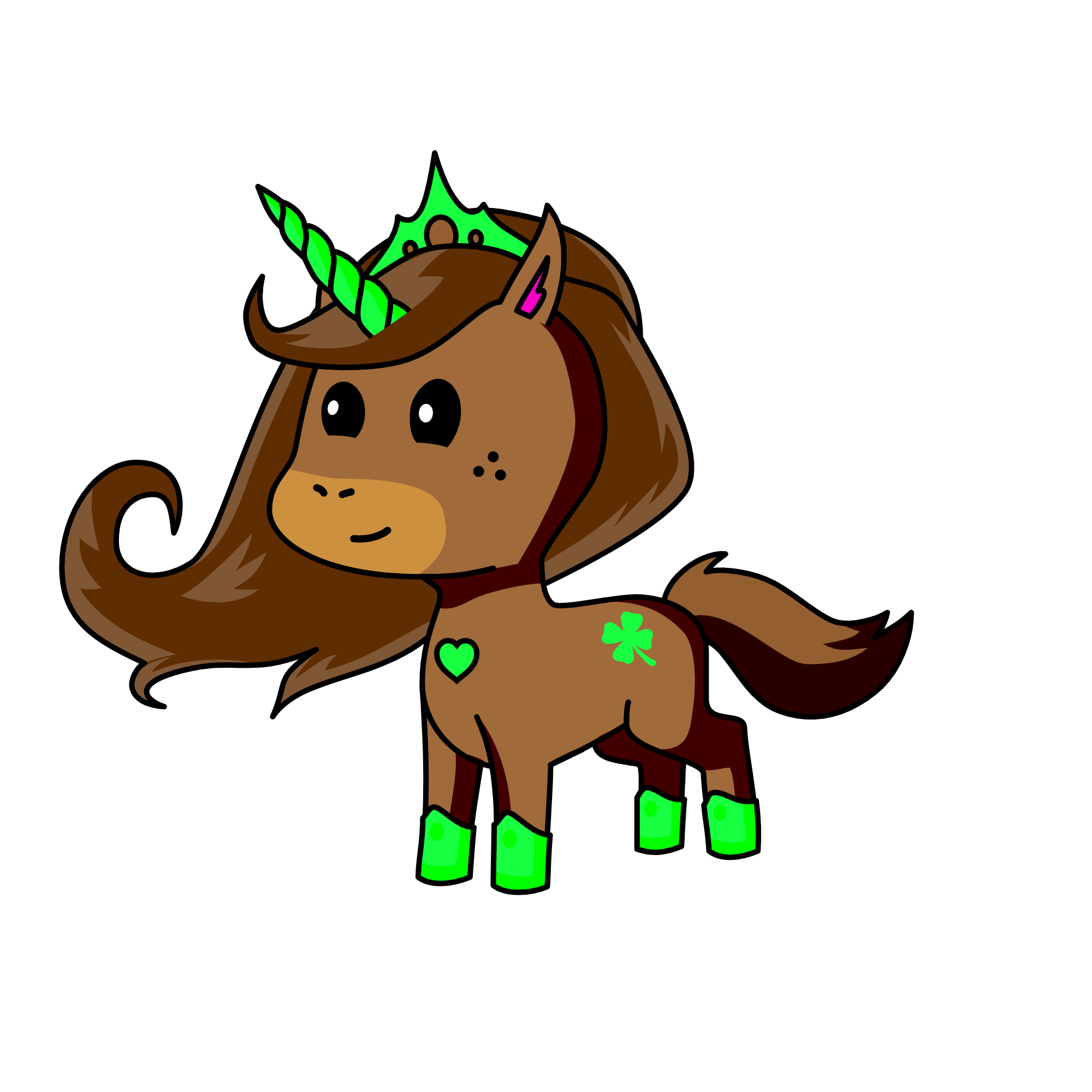 Sapling, the unicorn