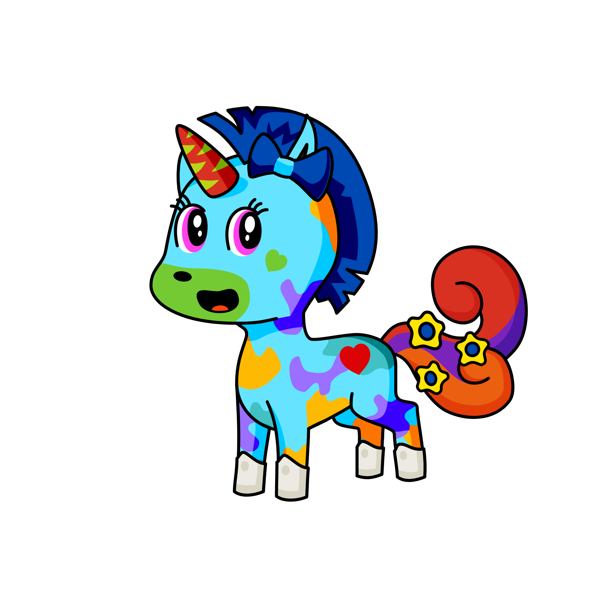 bella, the unicorn