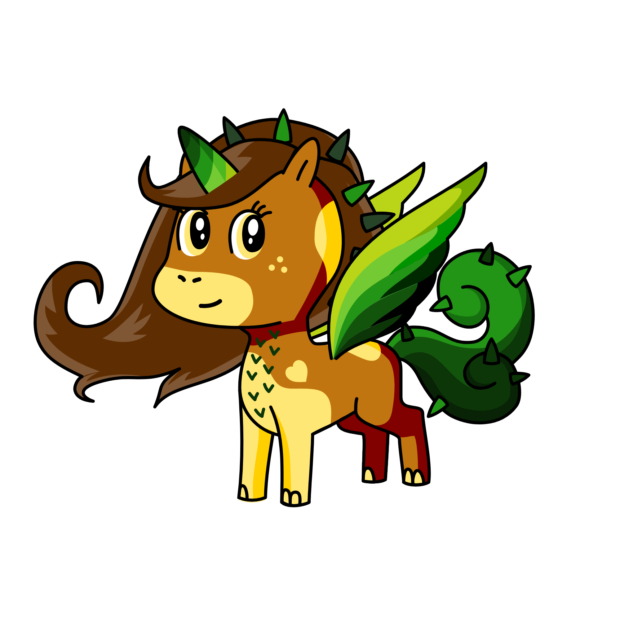 Sapling, the unicorn