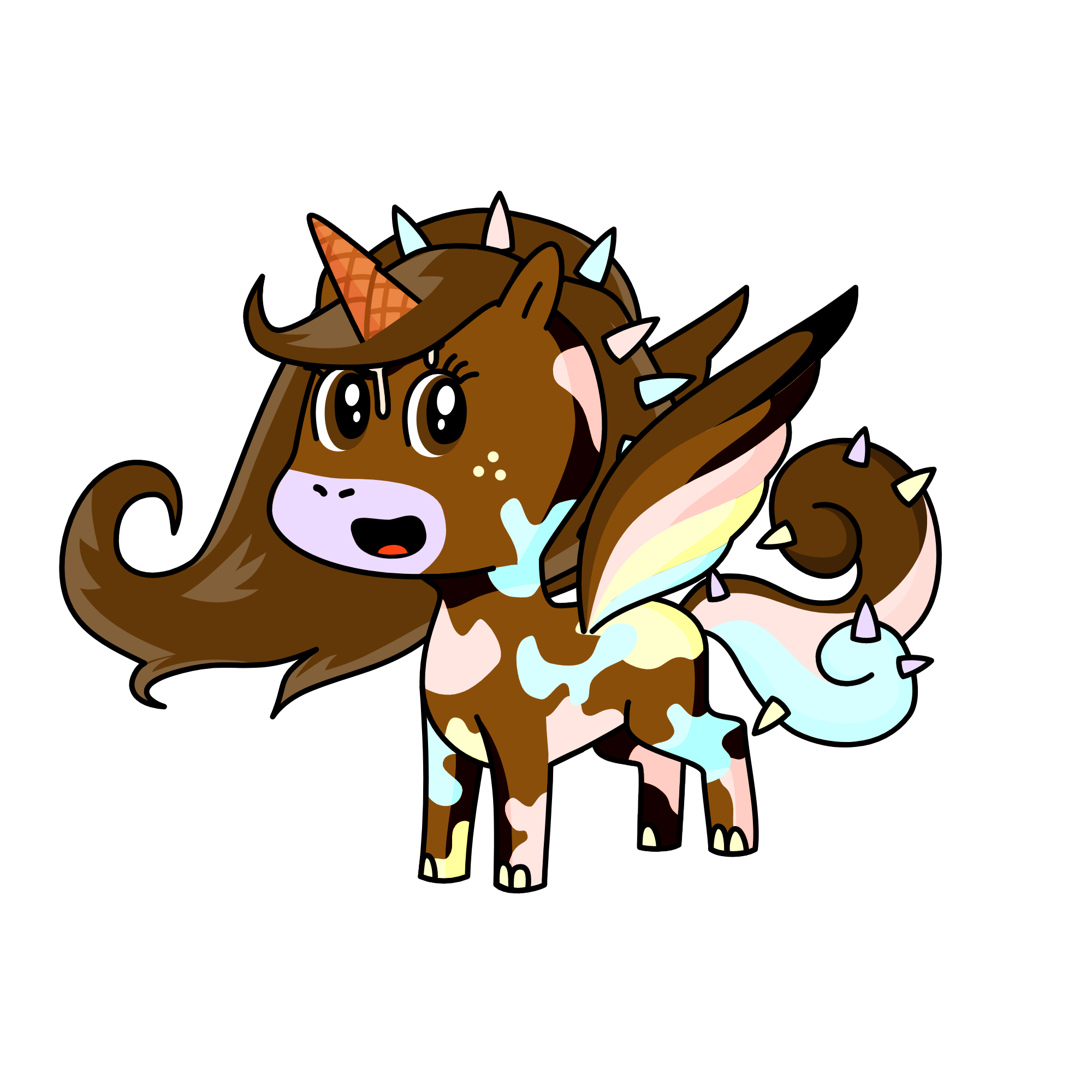 Chocolate, the unicorn