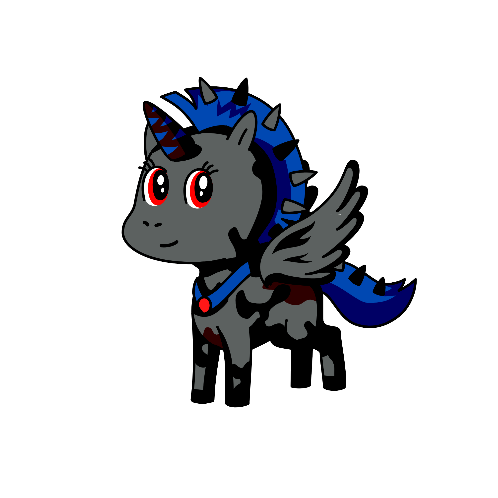 darkness, the unicorn