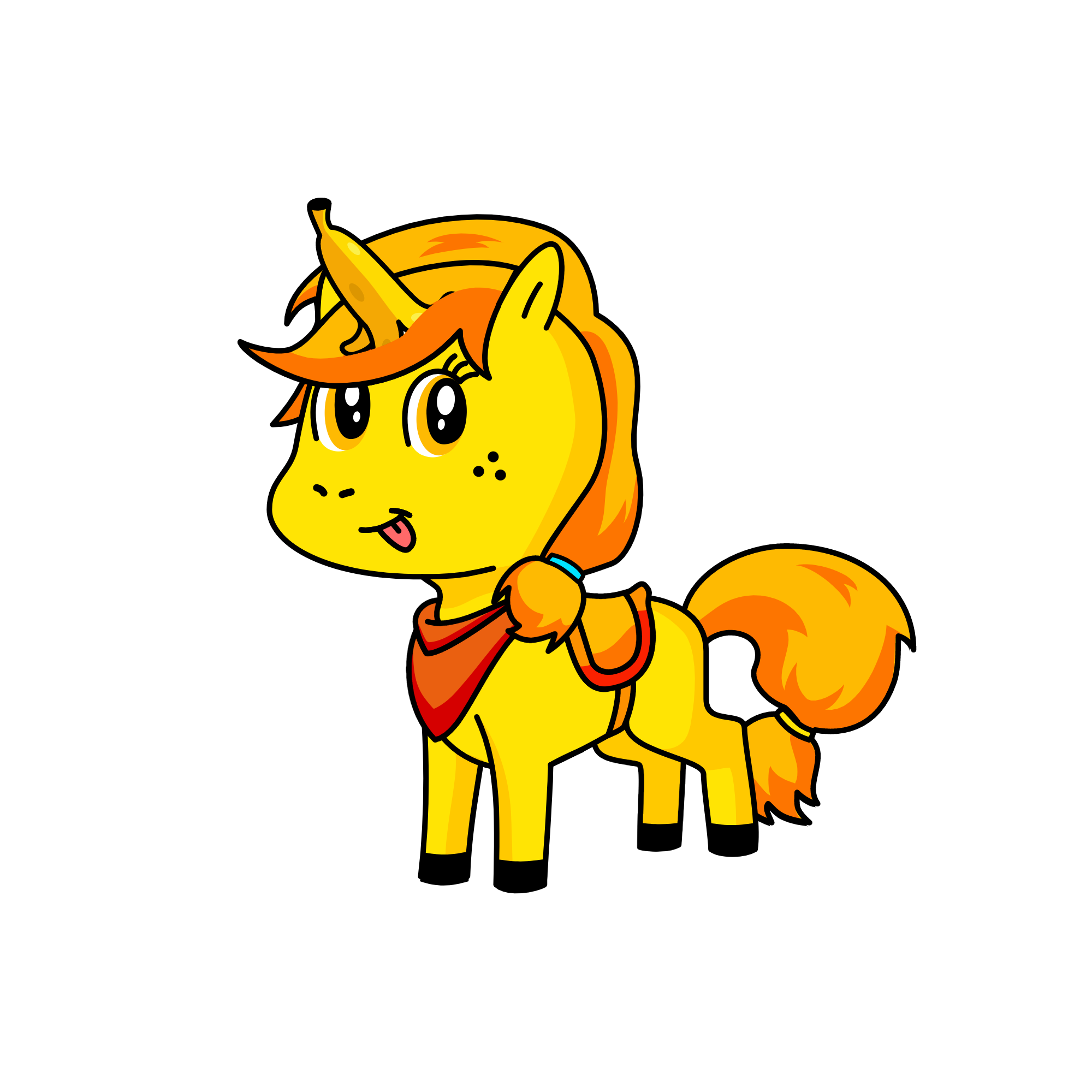 bannanas, the unicorn