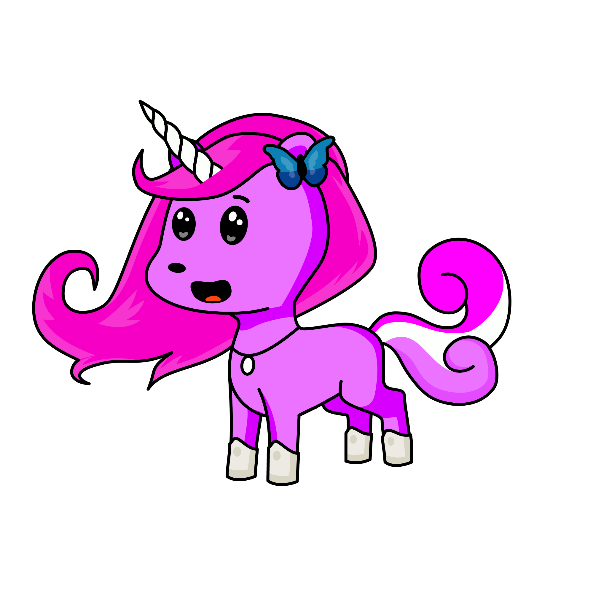 Squidgy, the unicorn