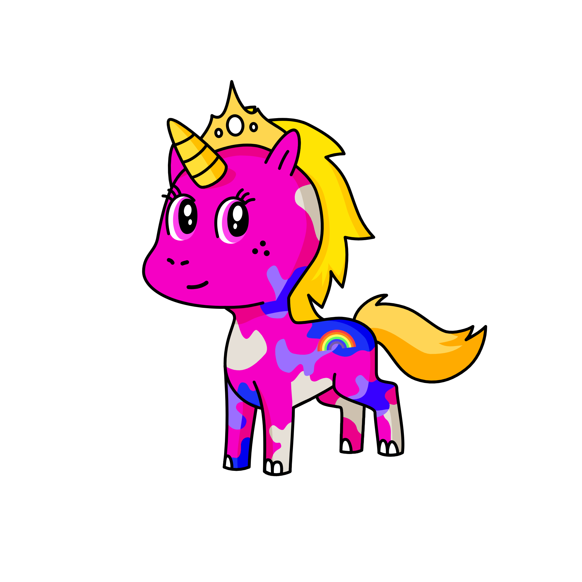 shadow girl, the unicorn