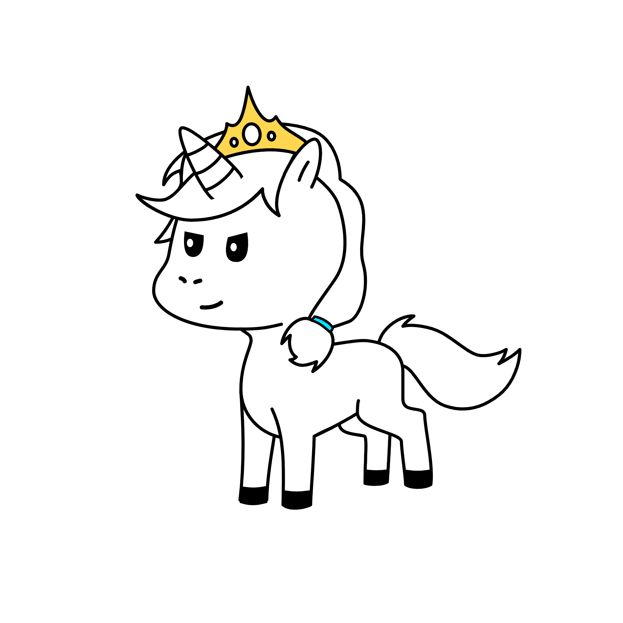 princess Olivia, the galaxy fighter , the unicorn