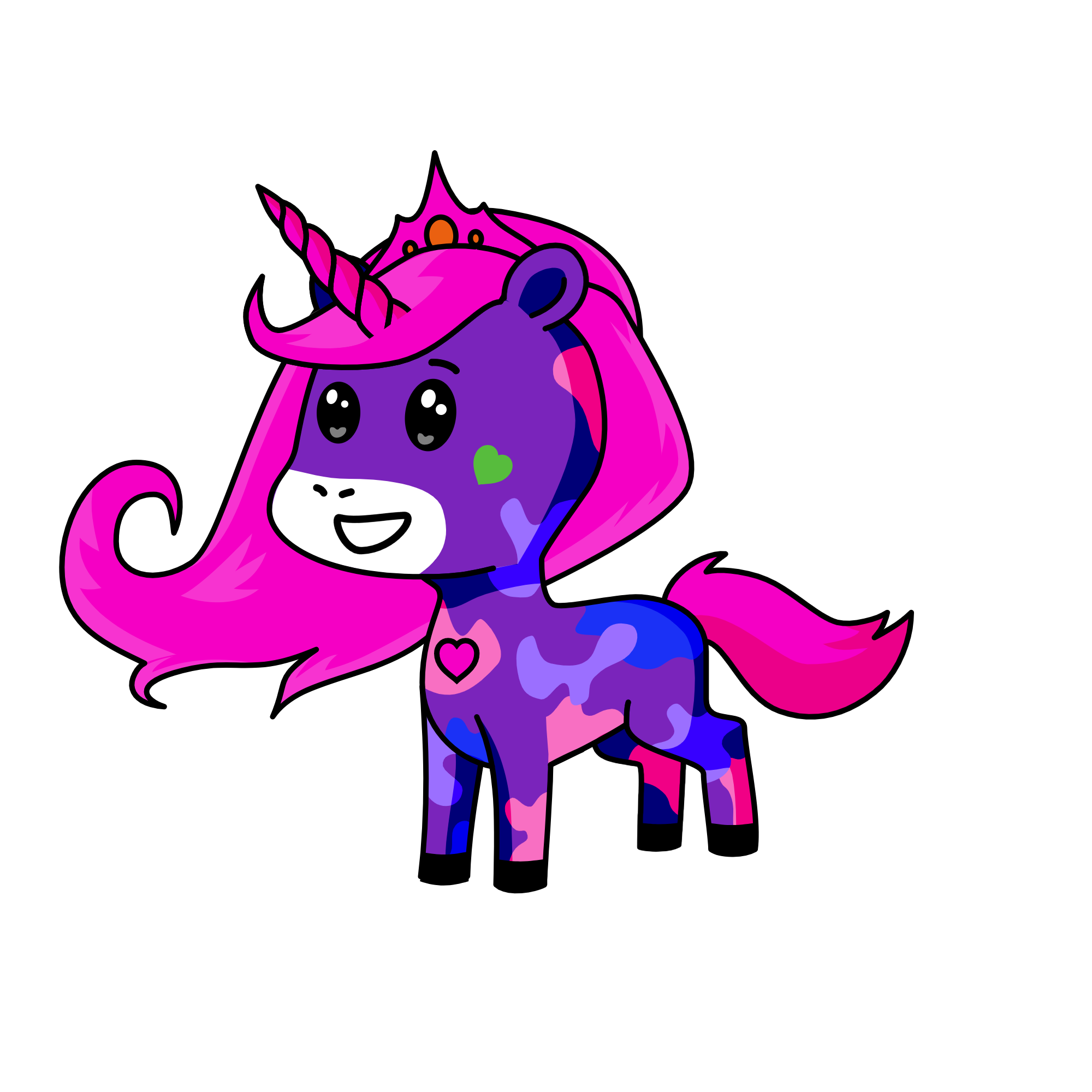 princess sandy, the unicorn