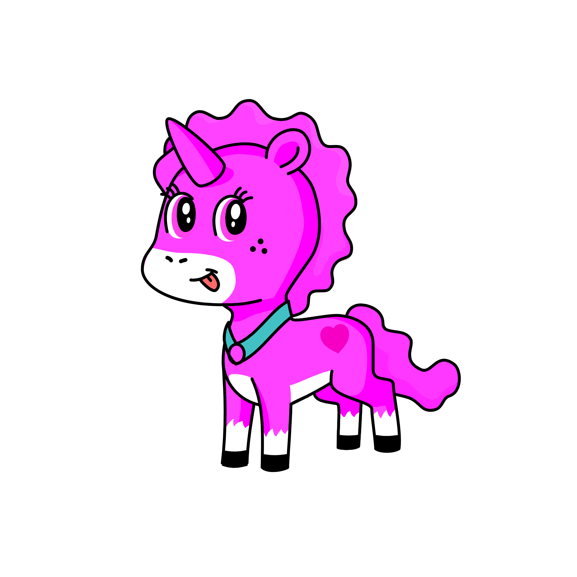 pinkipay, the unicorn