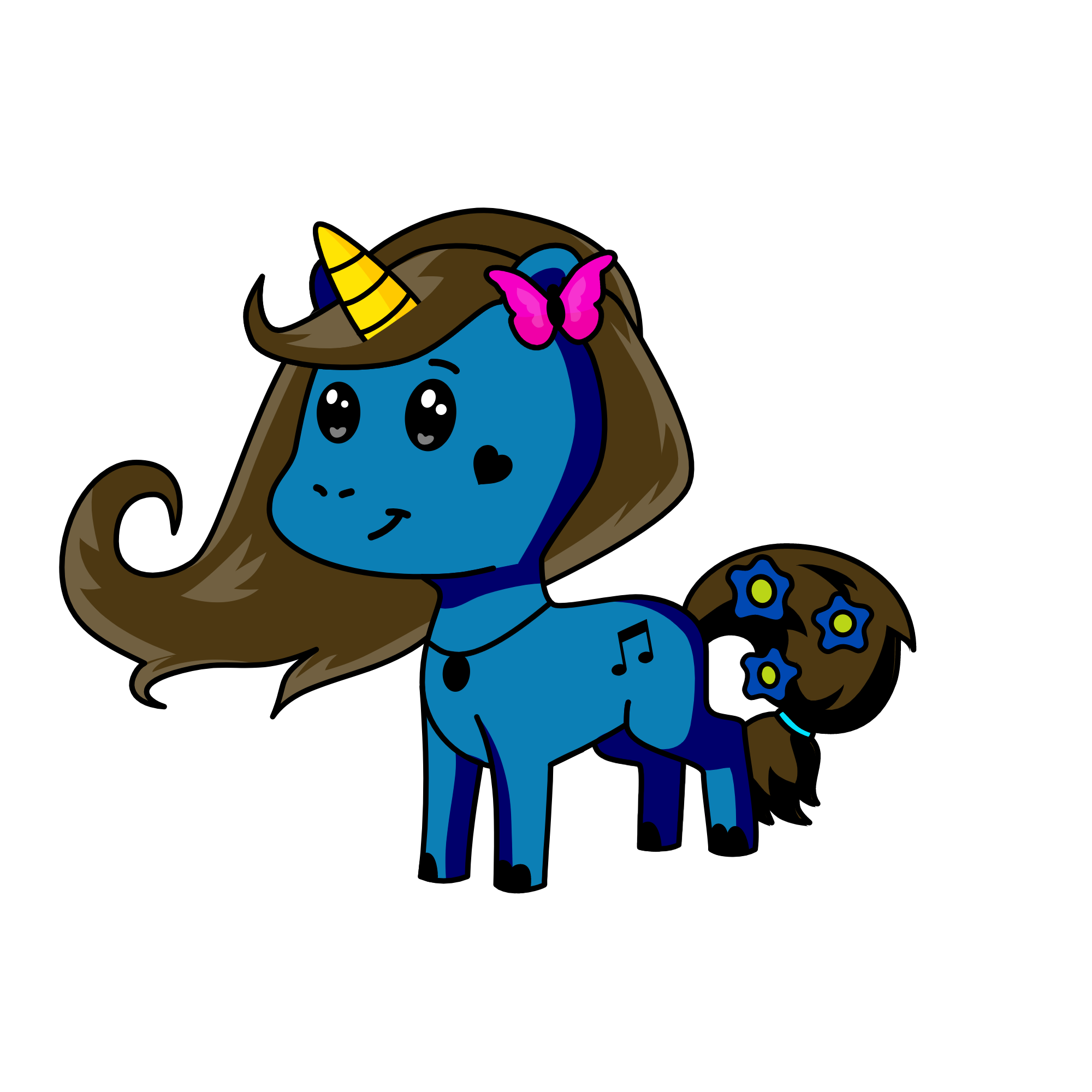 Midnight, the unicorn