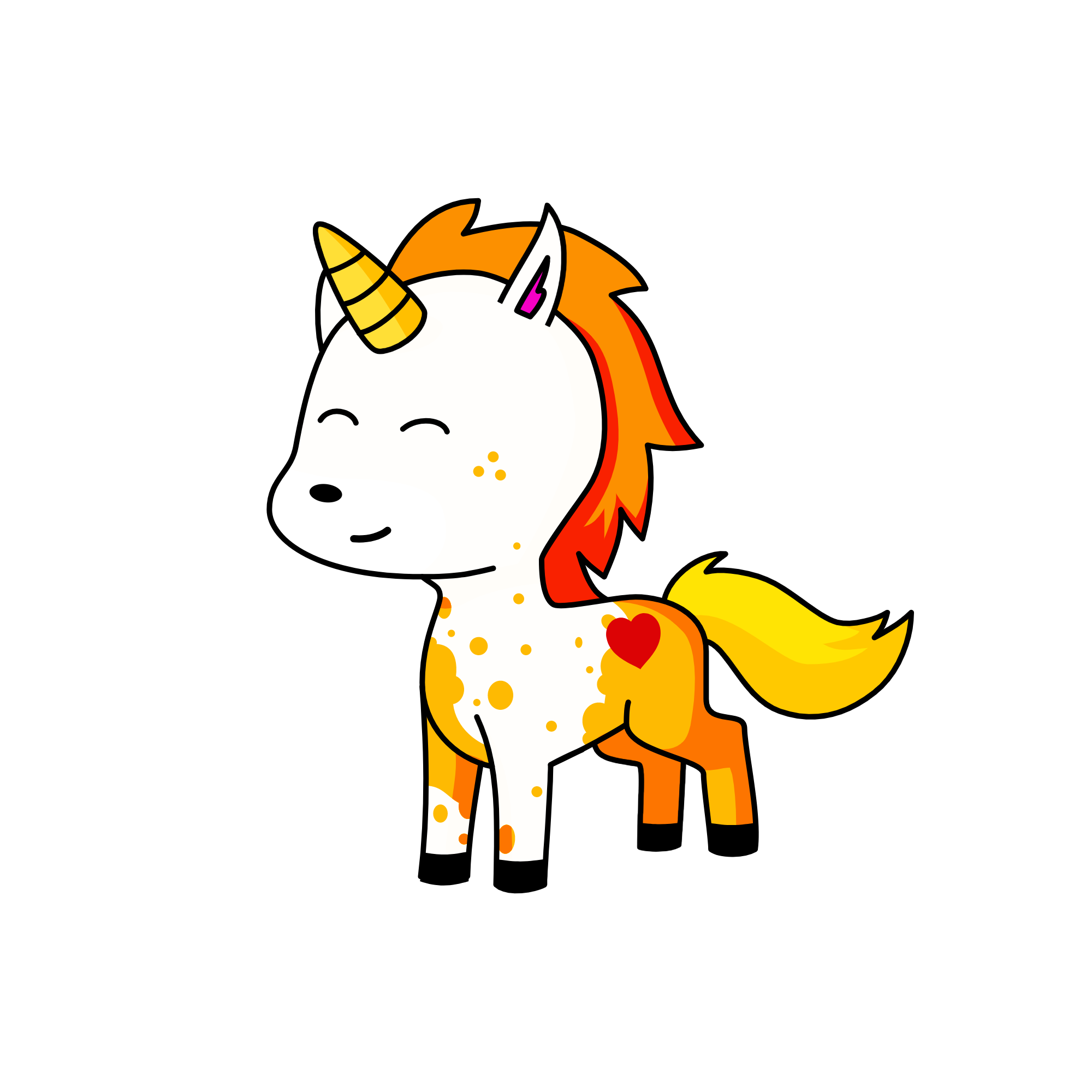 Soda, the unicorn