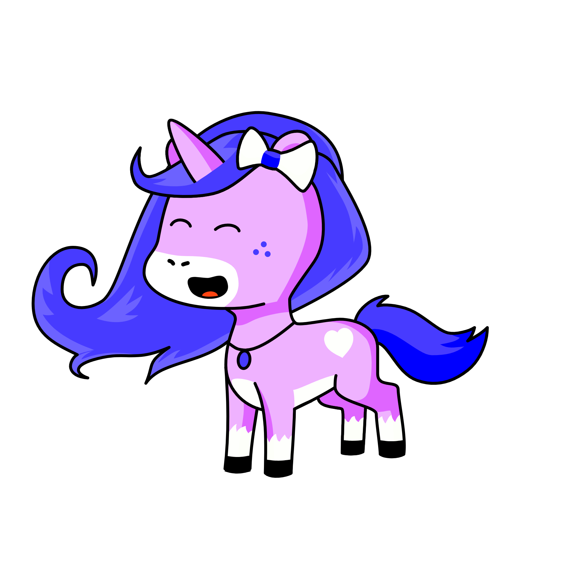 Cupcake, the unicorn