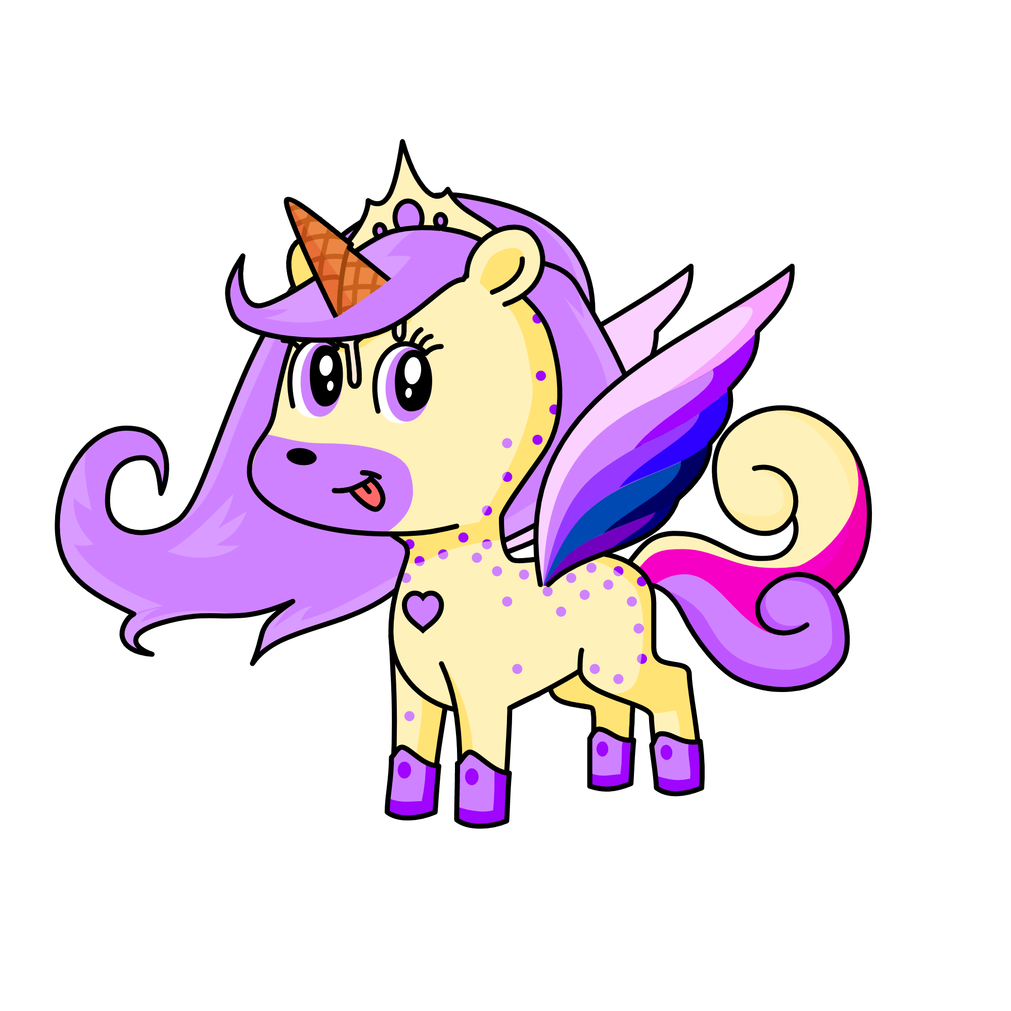 Ice Cream!, the unicorn