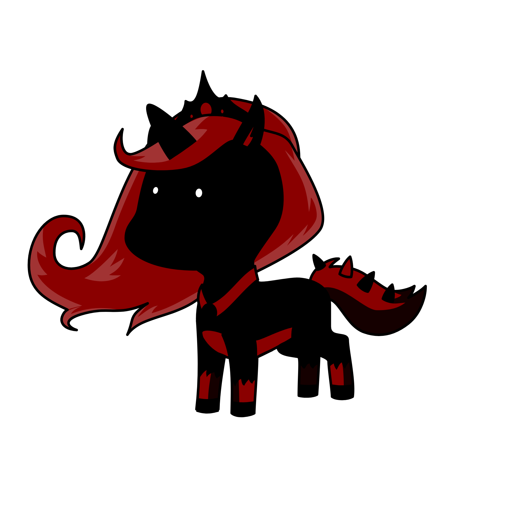 Bloody Death, the unicorn