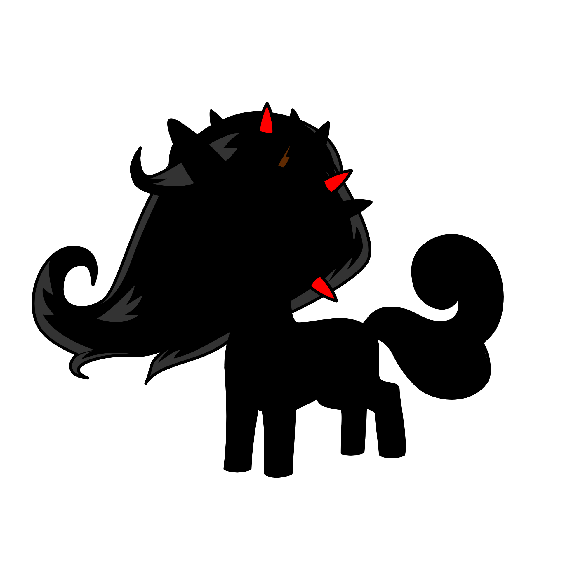 this is just a model :D, the unicorn