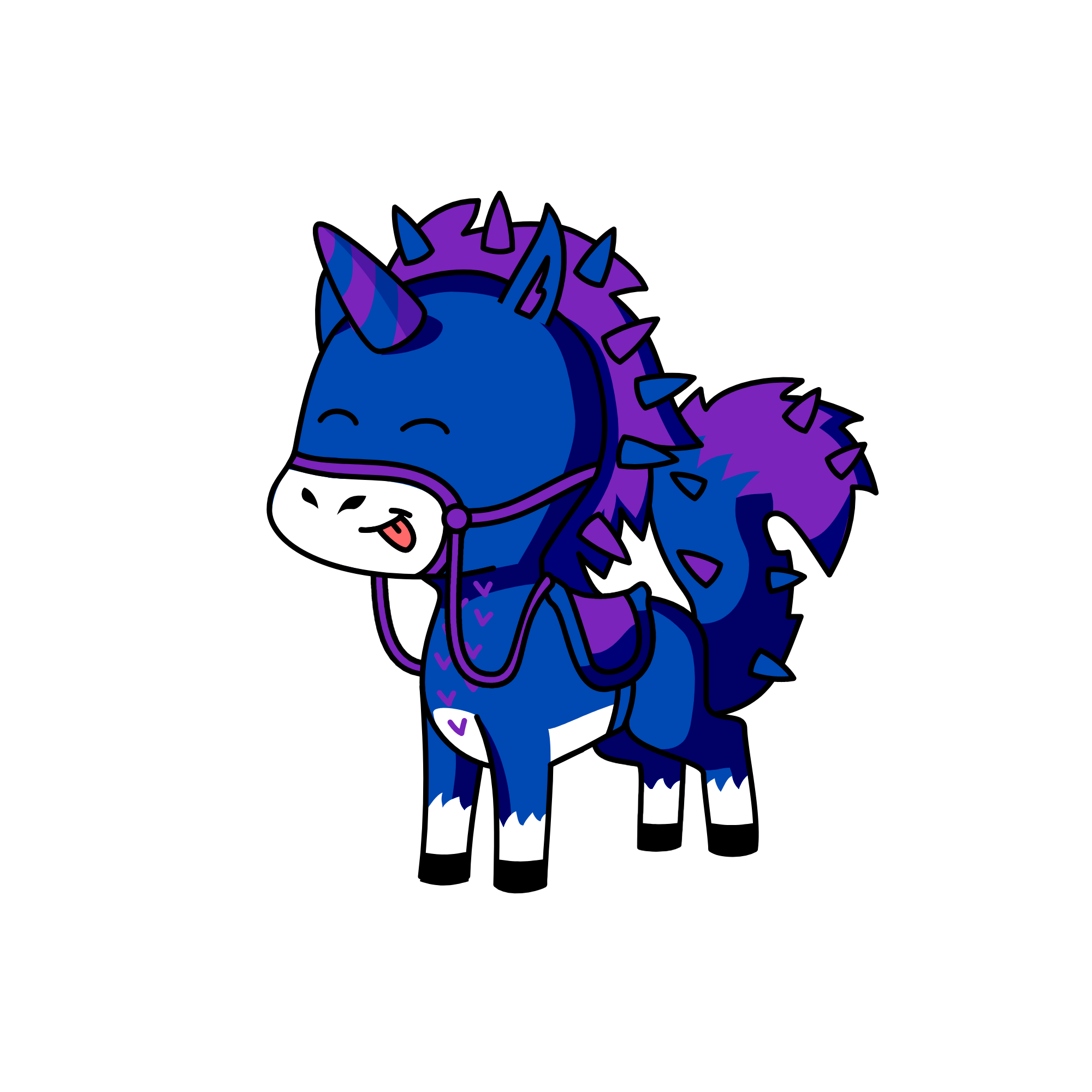 Spikes, the unicorn