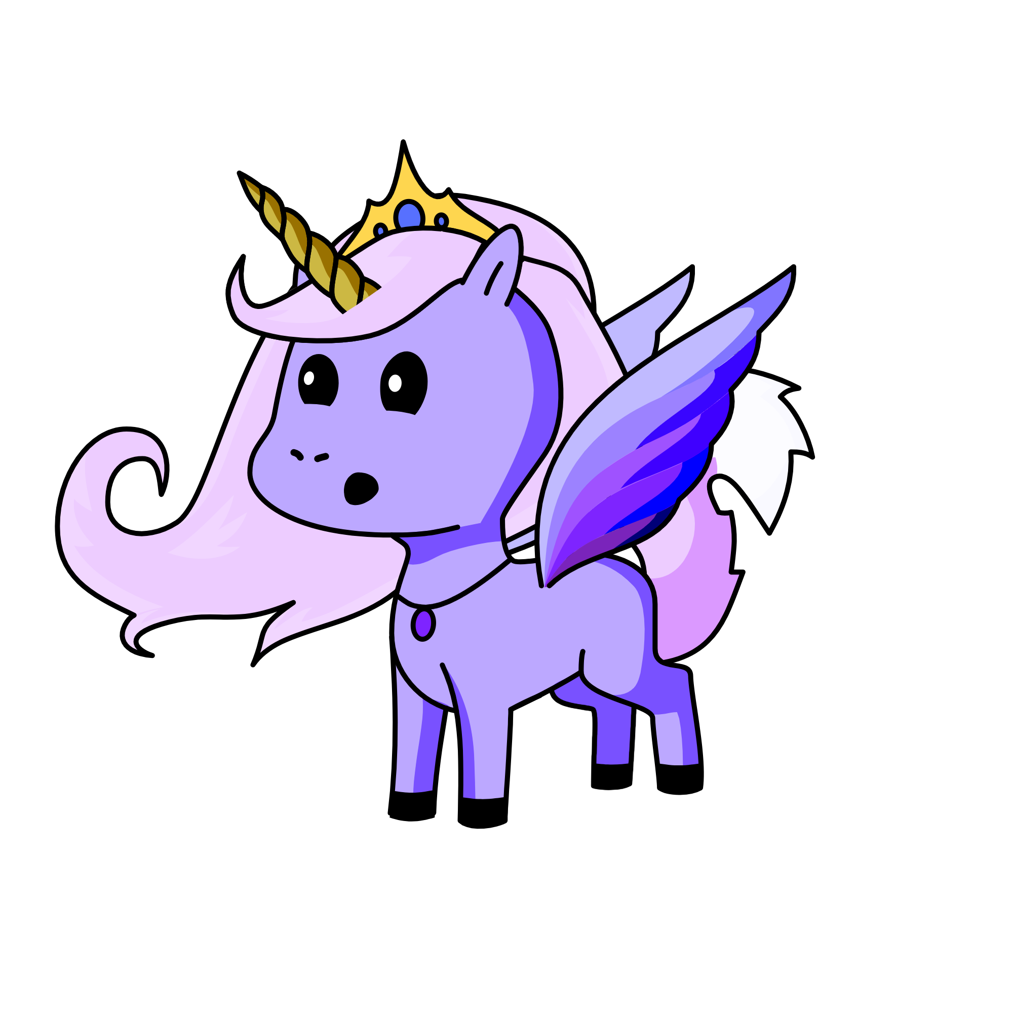 Angel, the unicorn