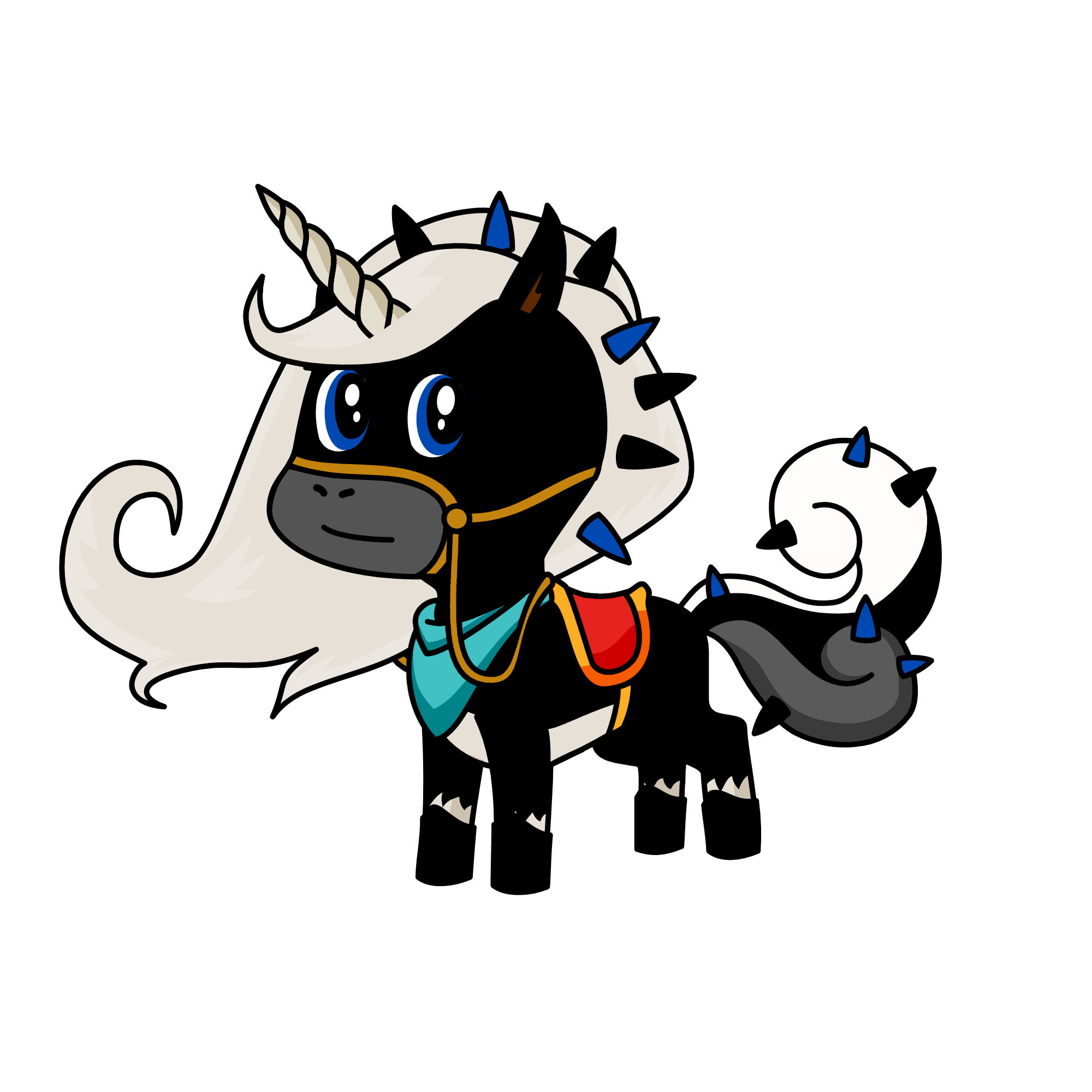 Raven 1, the unicorn