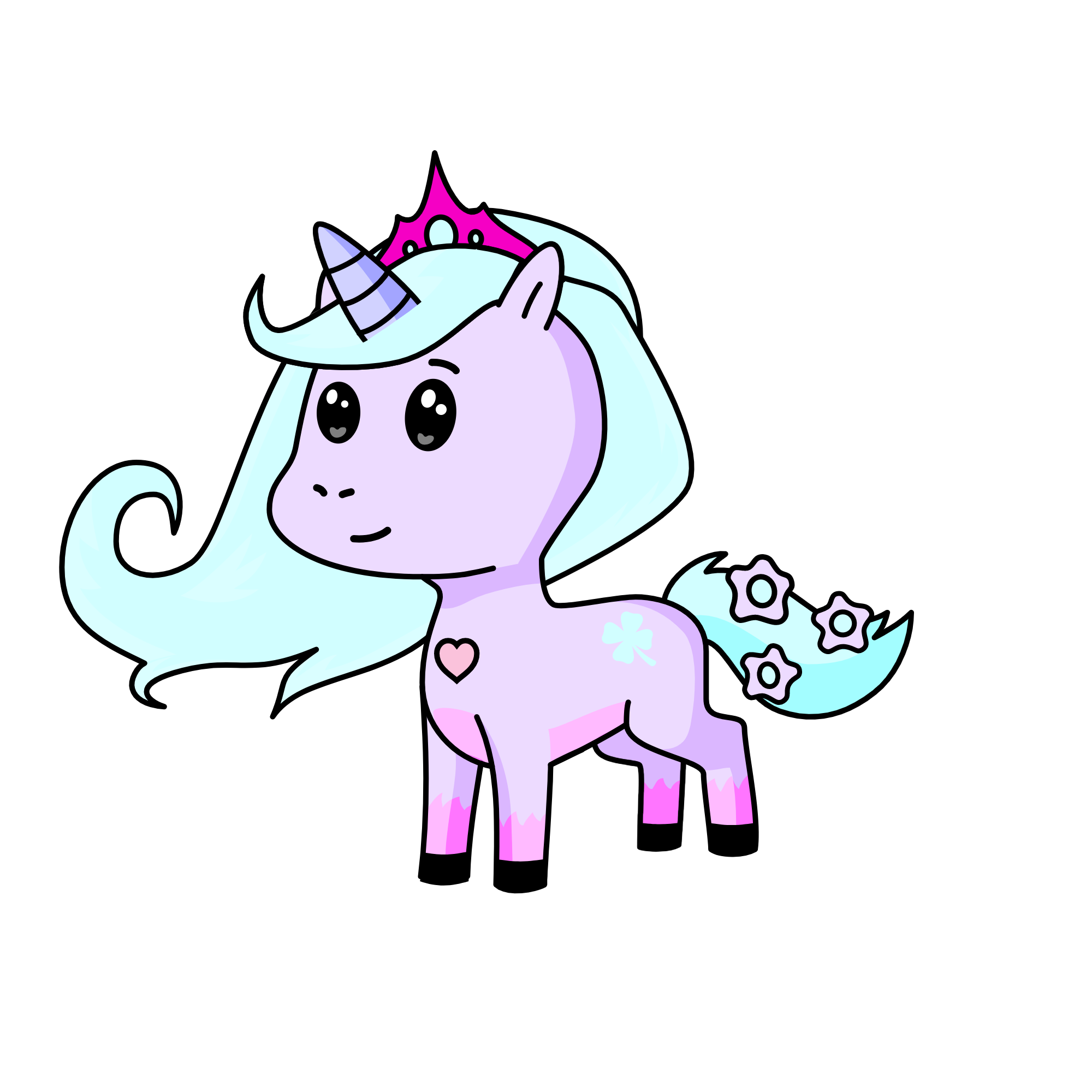 the great princess of unicorns, the unicorn