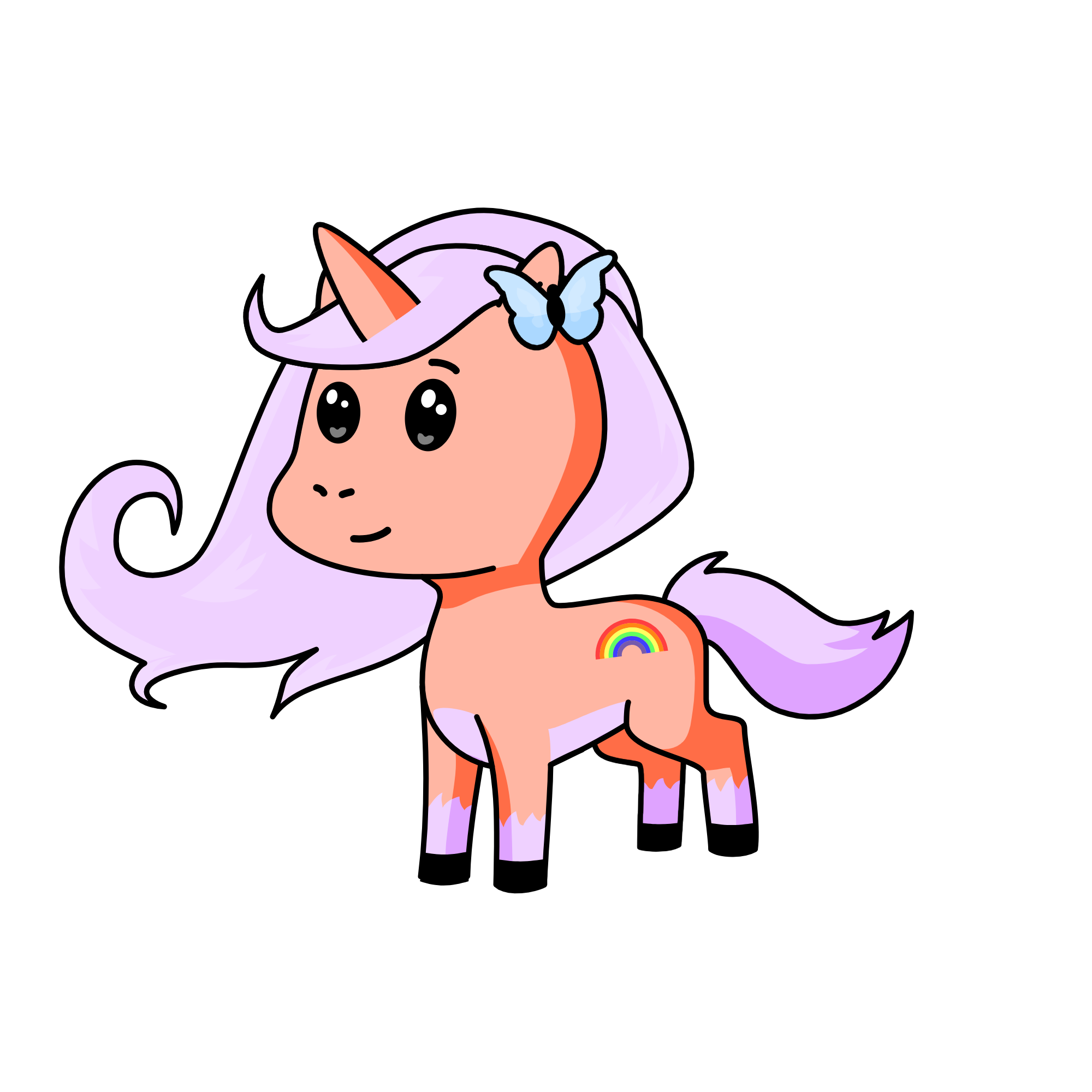 Pily pie, the unicorn