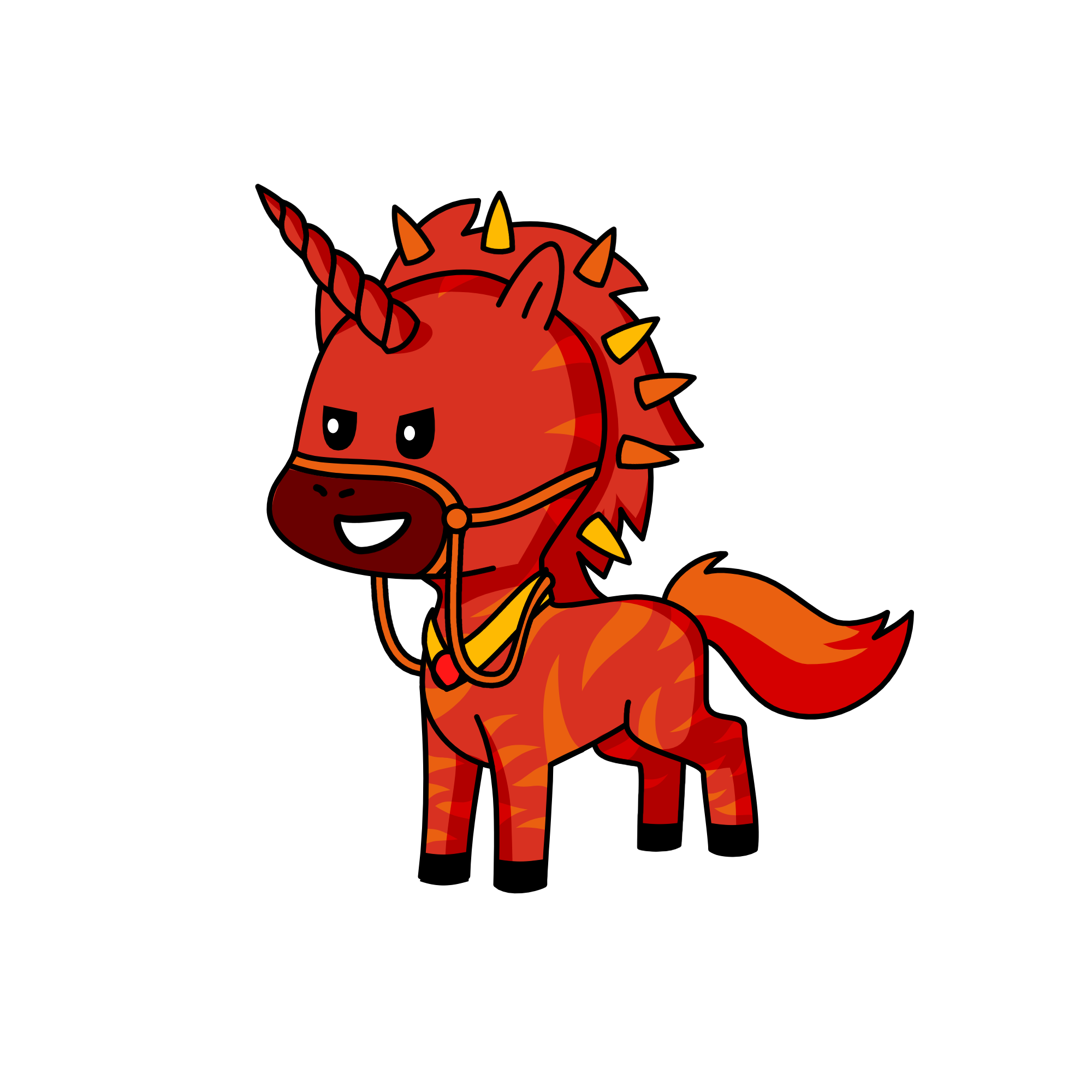 Hot cupcakes, the unicorn