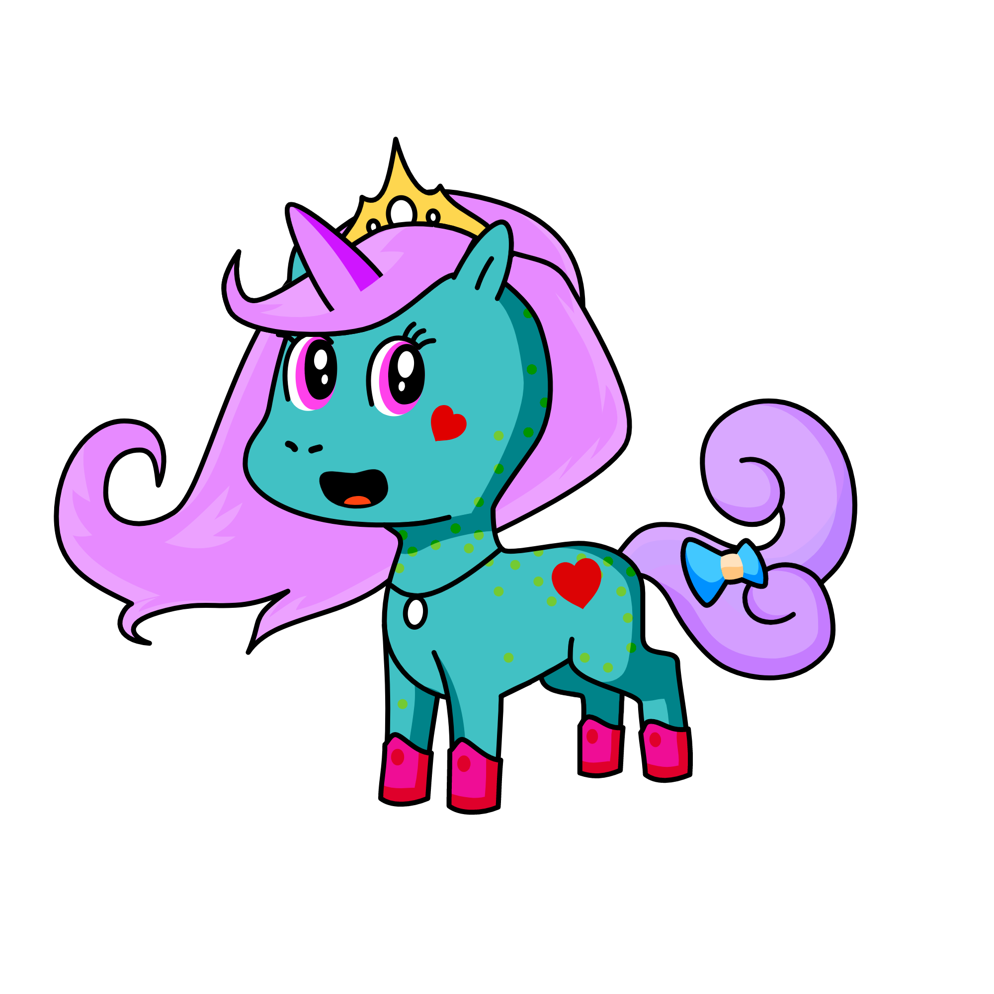 ariel, the unicorn