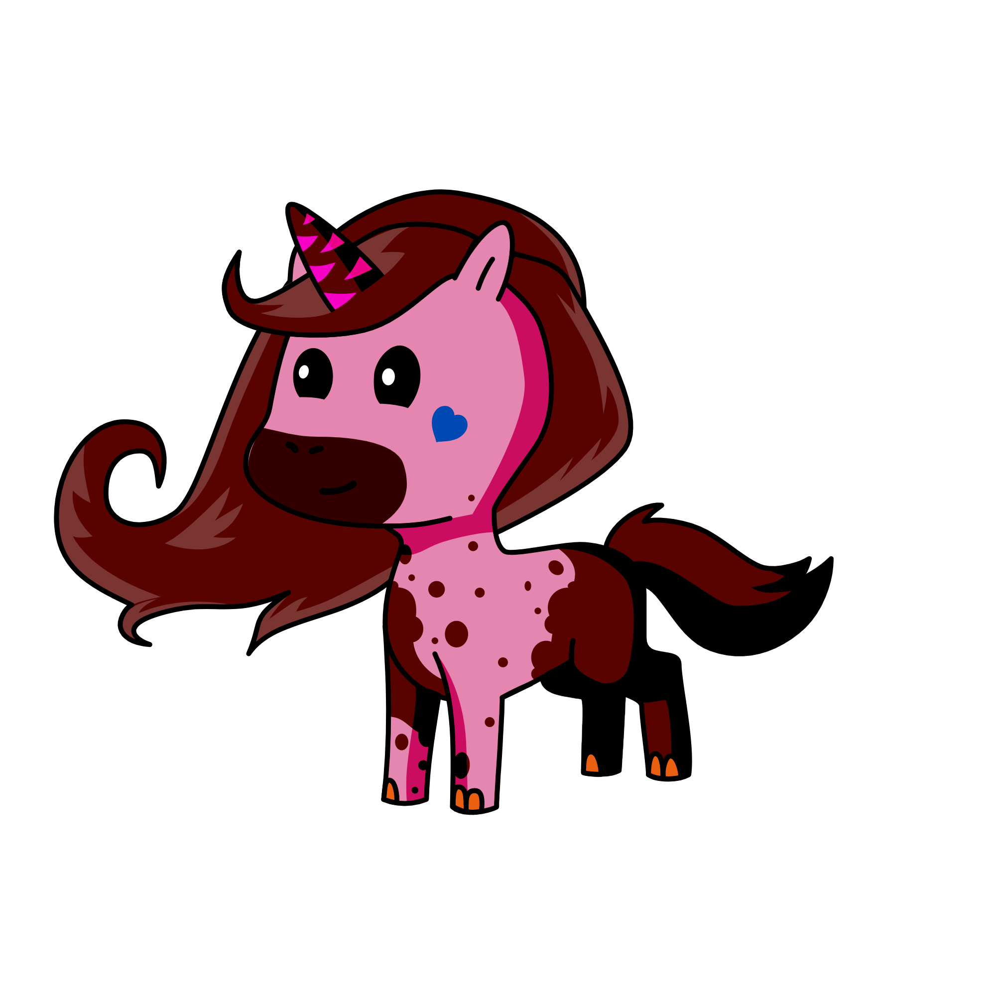 Chocolate, the unicorn