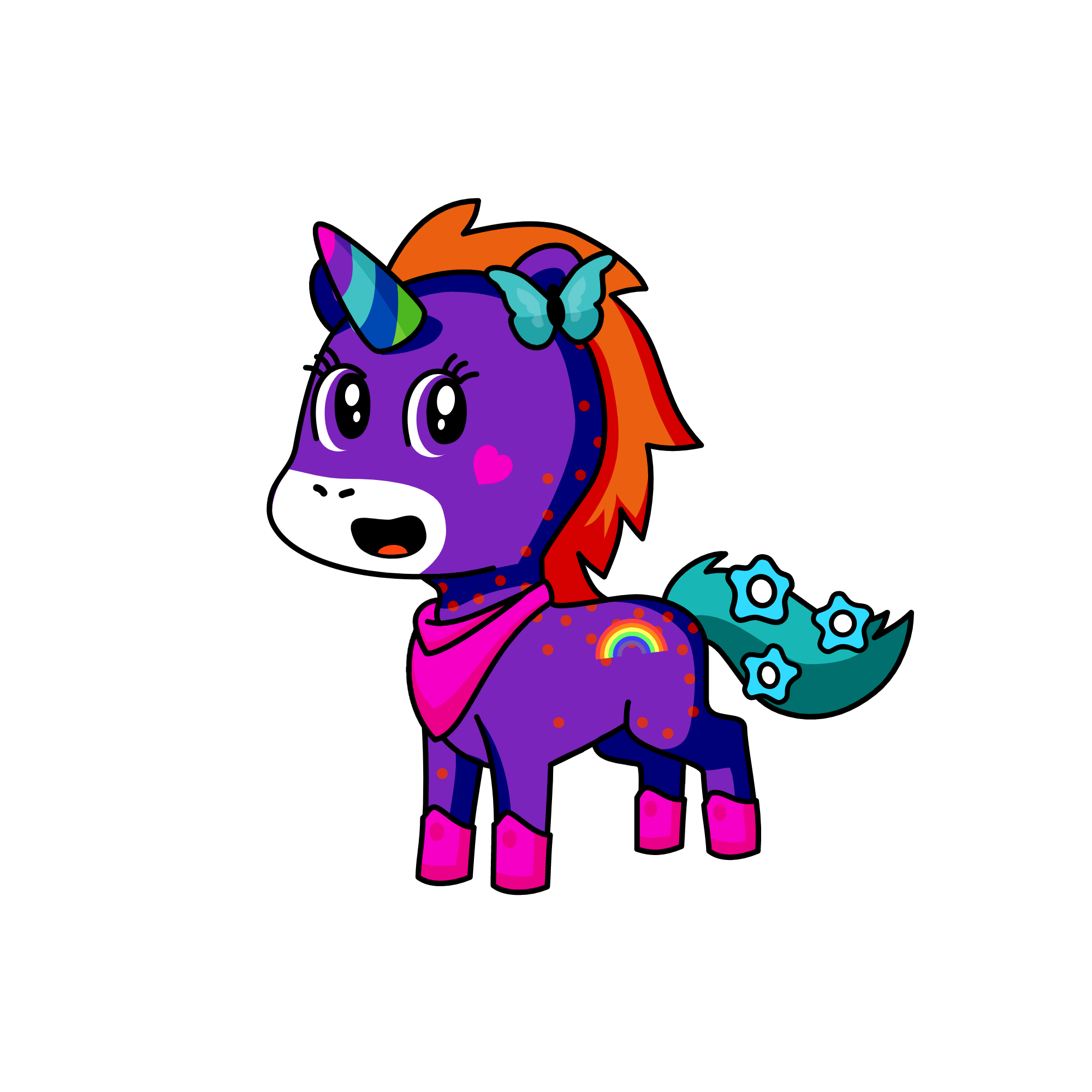 evergreen, the unicorn