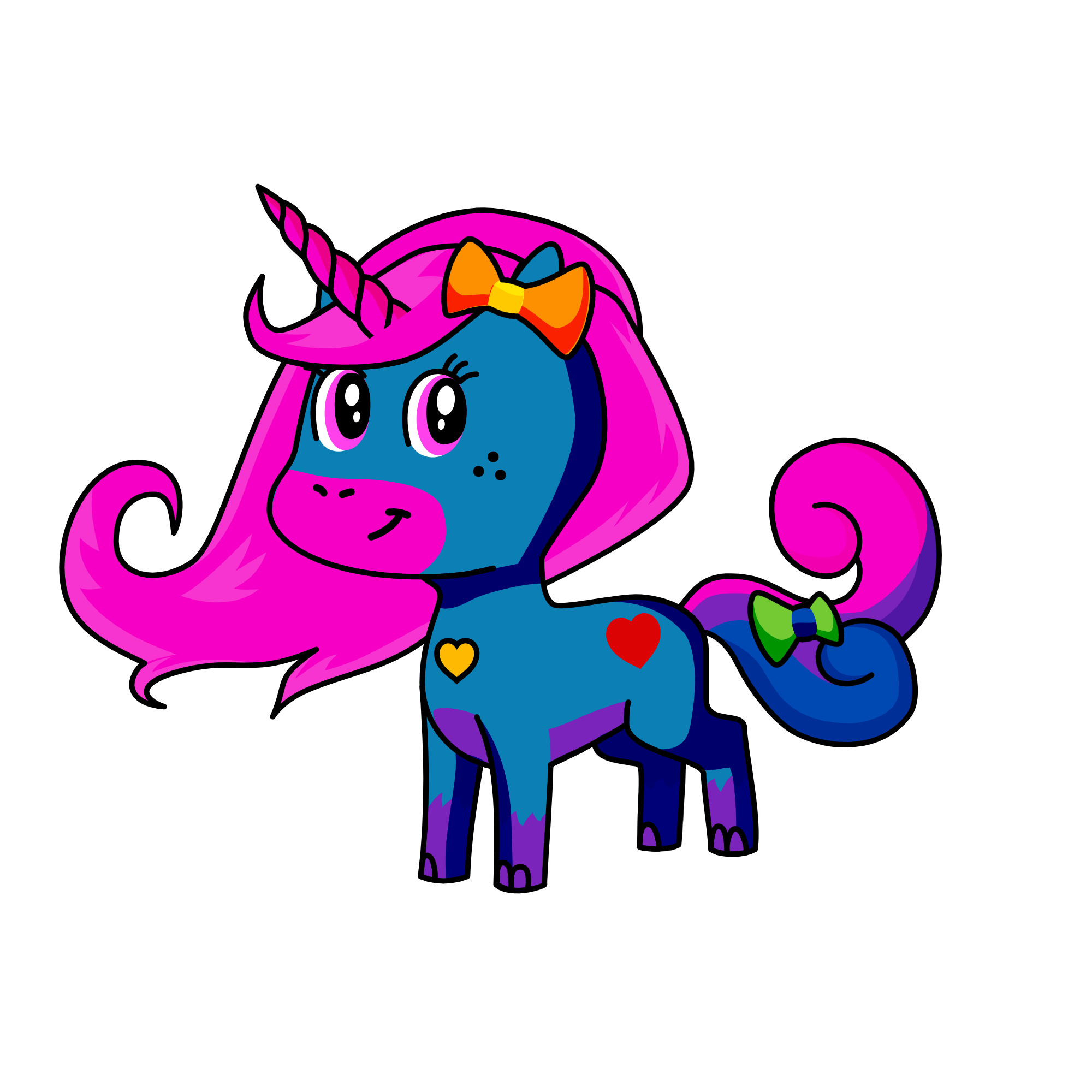 famke haat isis, the unicorn