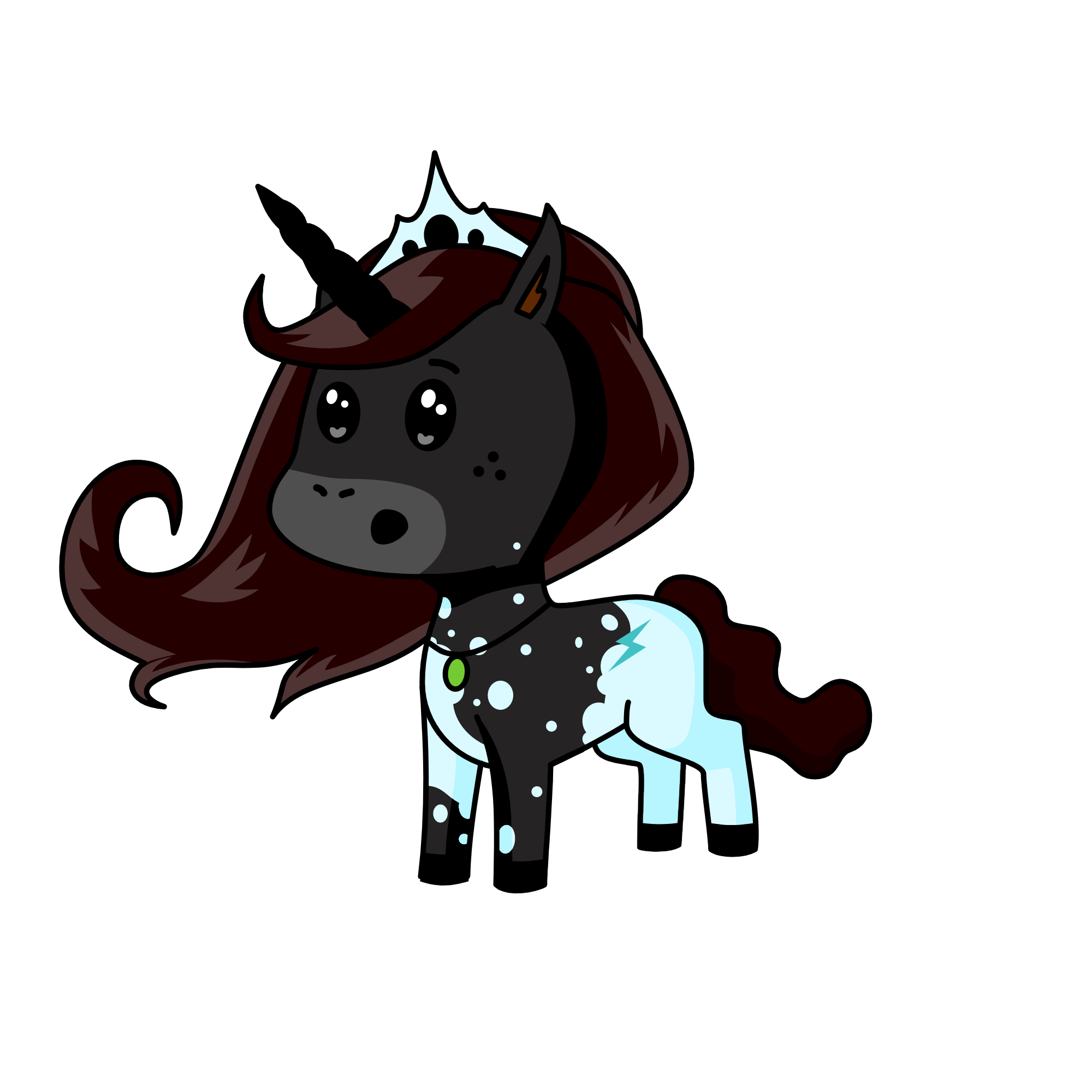 Midnight, the unicorn