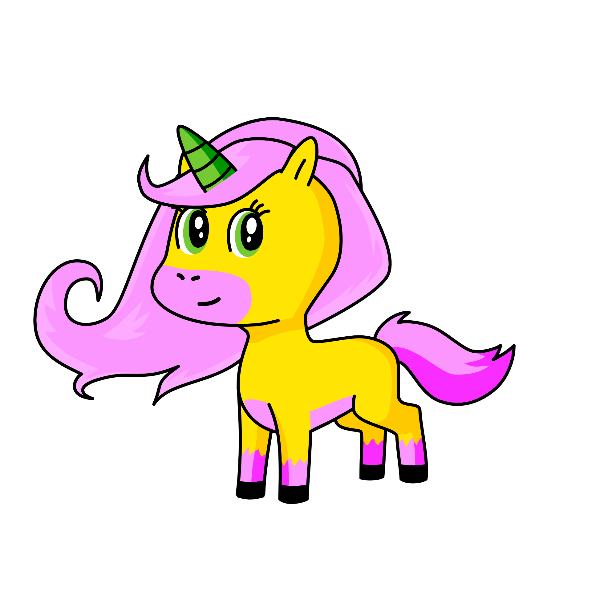 definetely fluttershy you think??, the unicorn