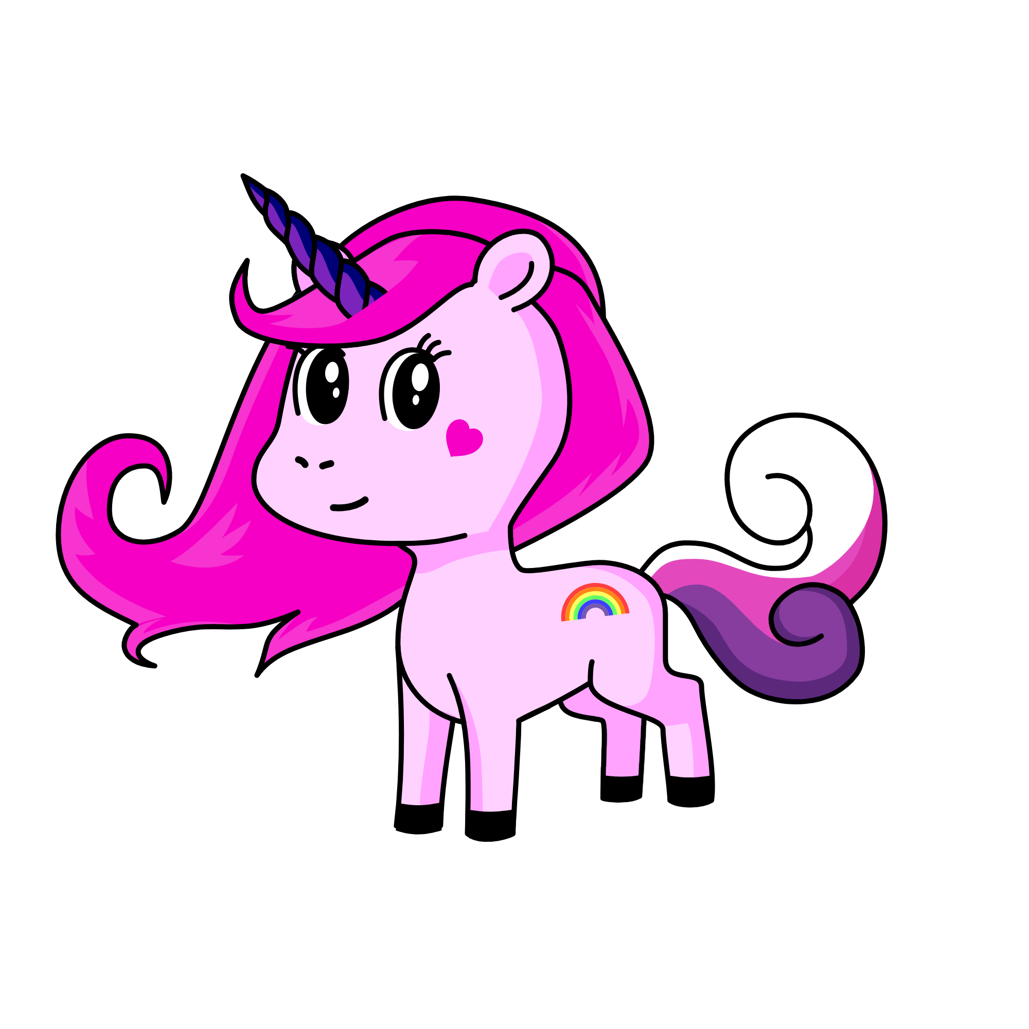 For Queen Uni ☺, the unicorn