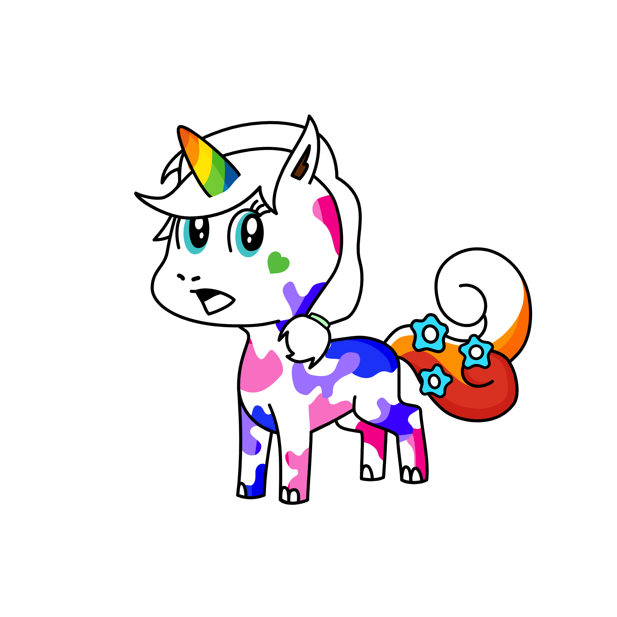 scooter, the unicorn