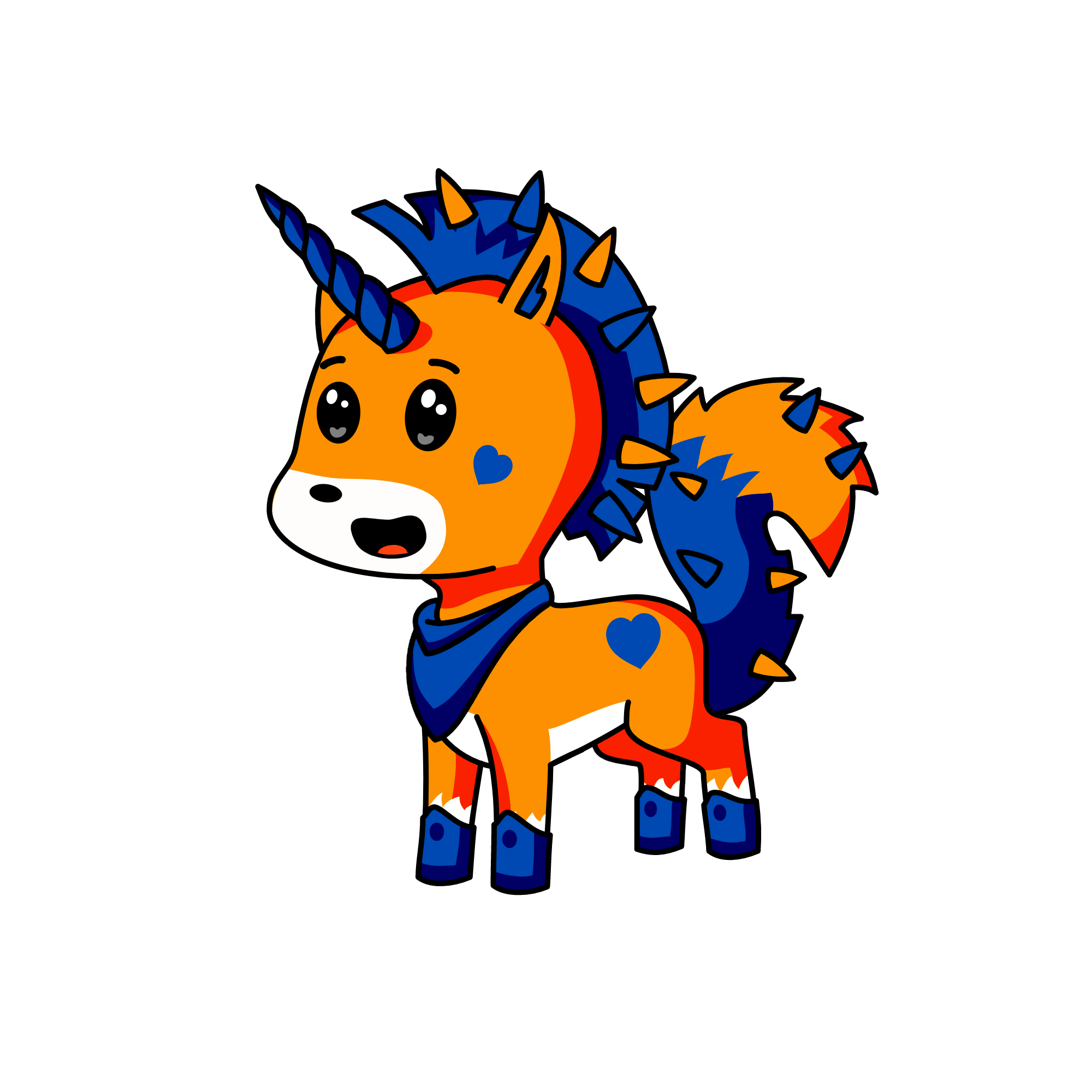 Tiger, the unicorn