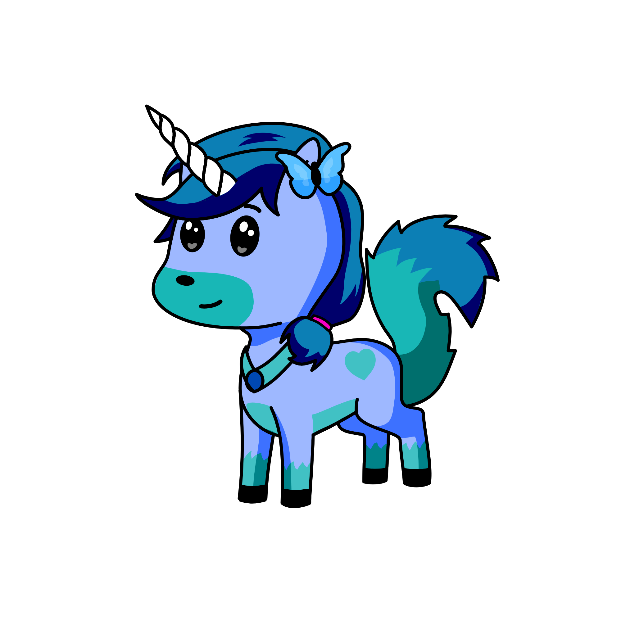 Cutie, the unicorn