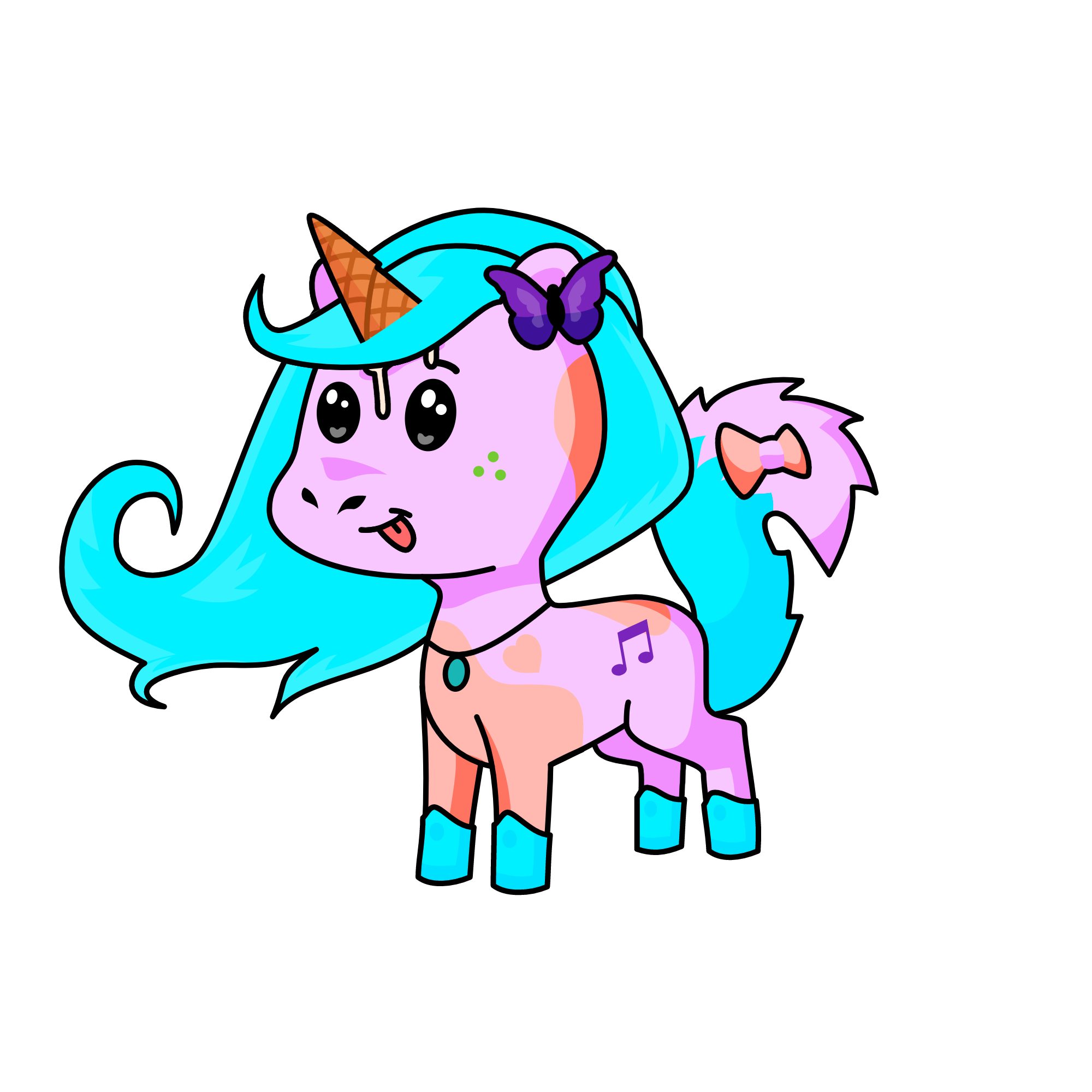 none, the unicorn
