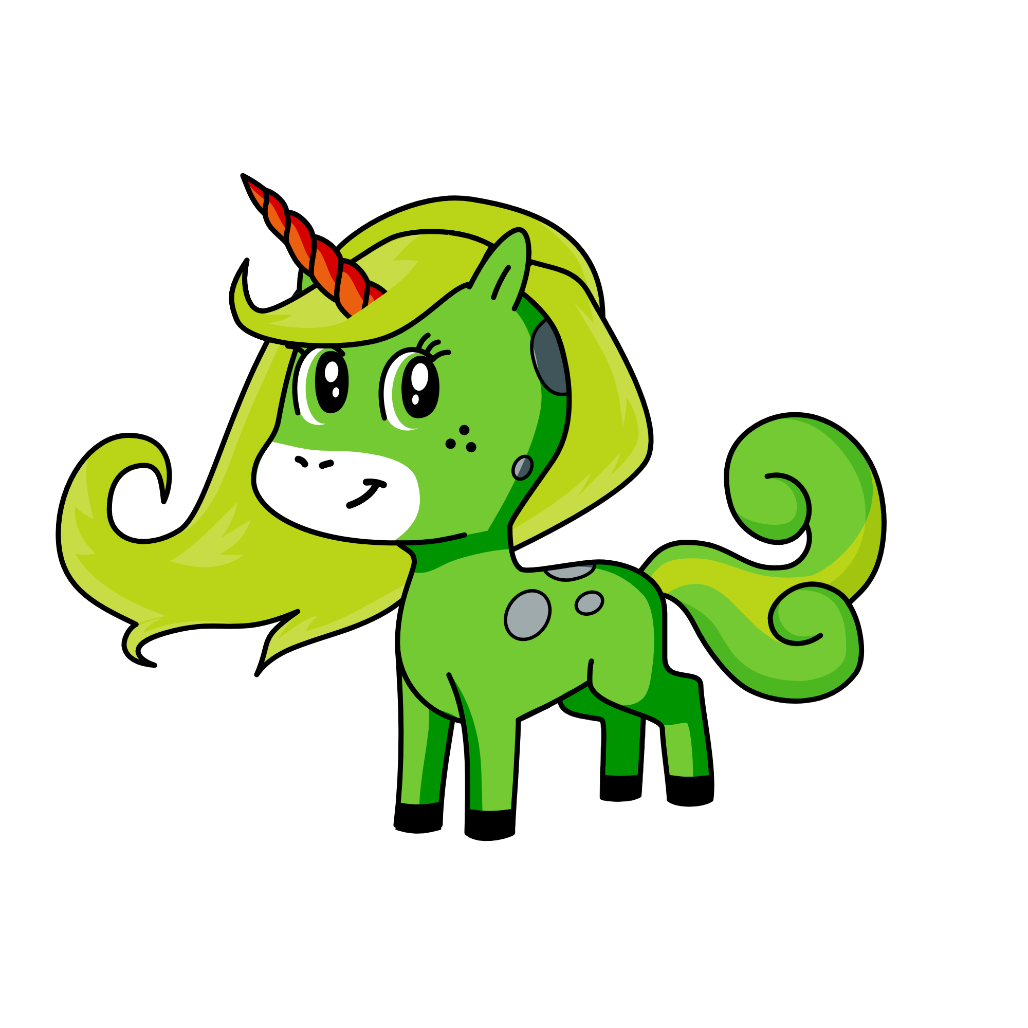 Spot, the unicorn