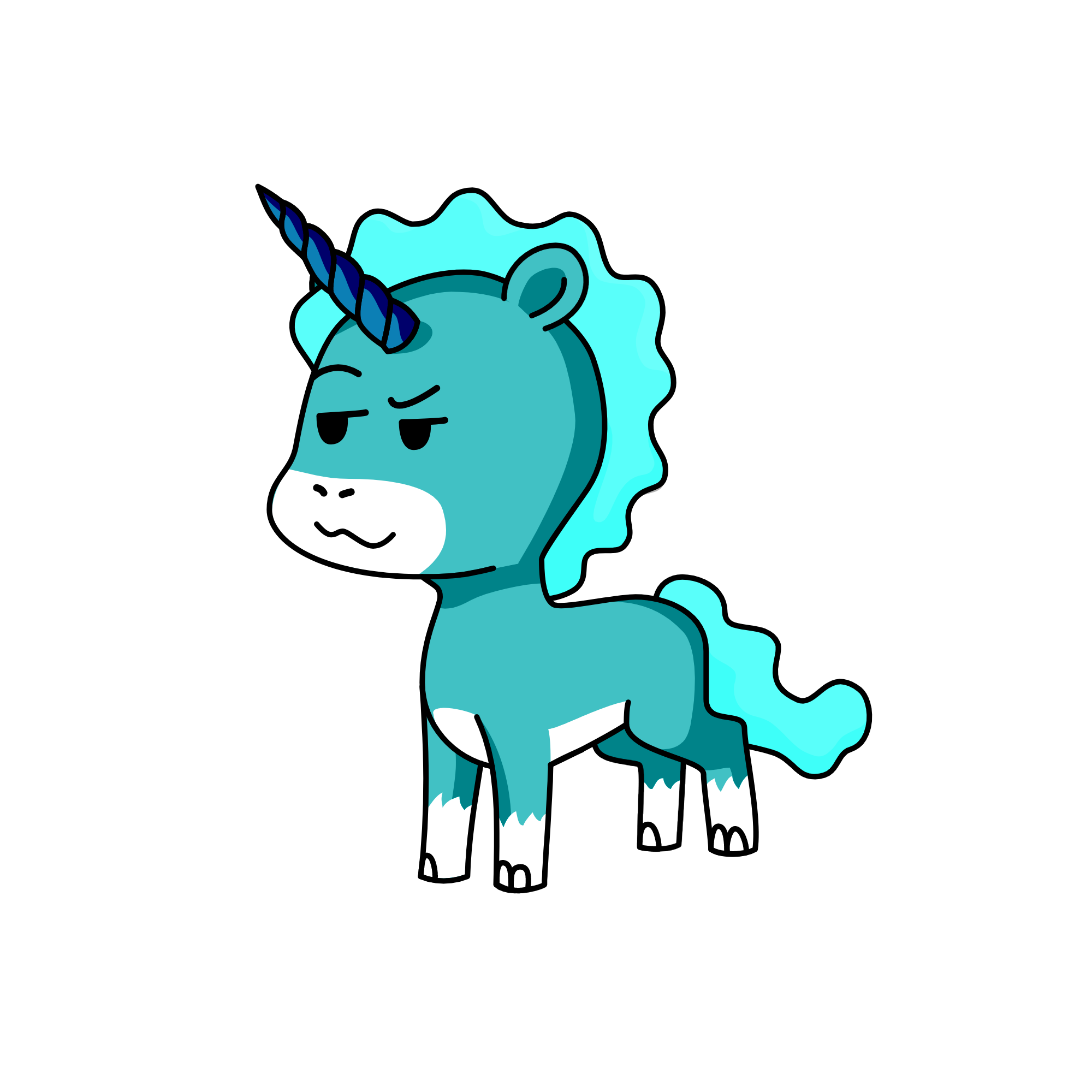Ice, the unicorn
