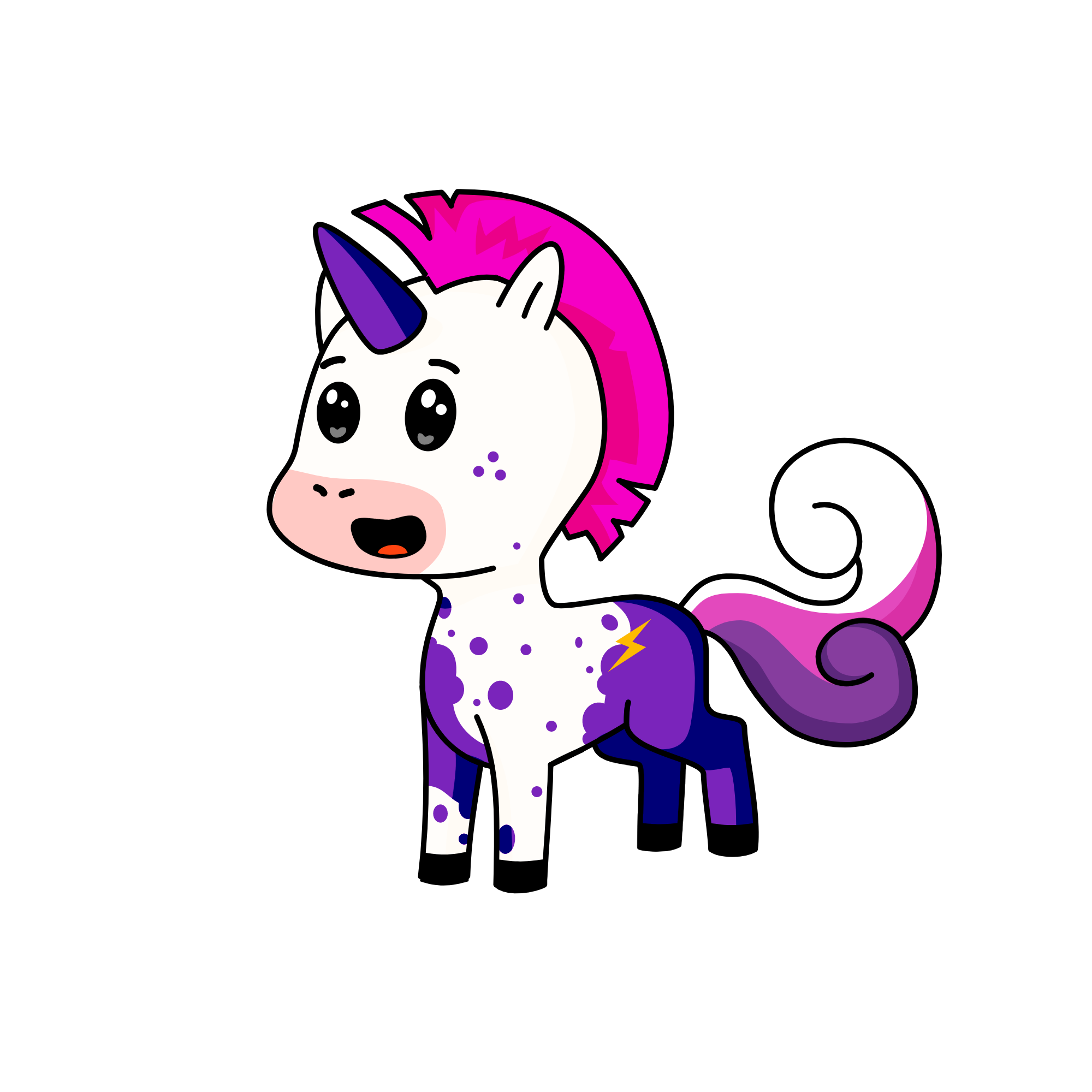Destiny, the unicorn