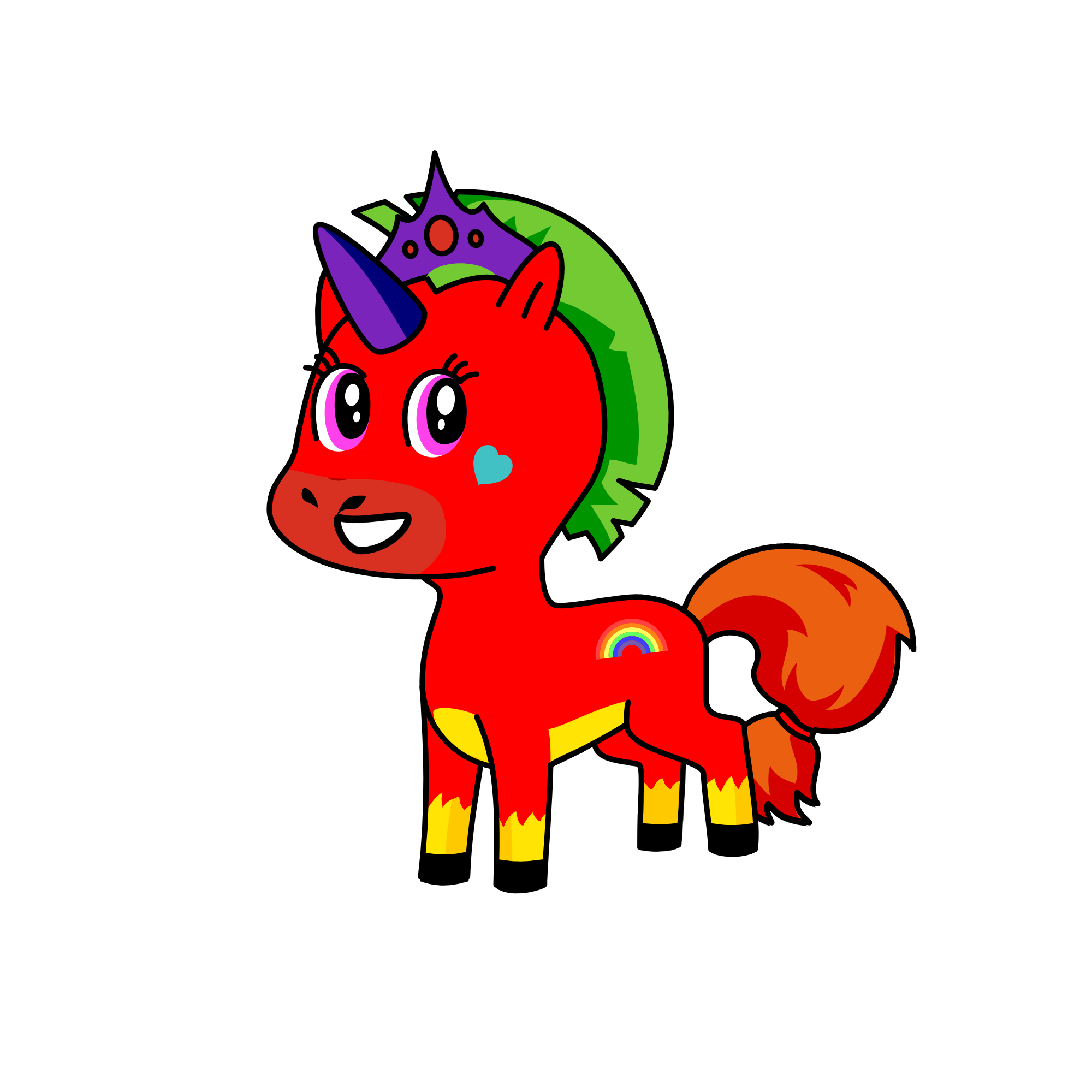 EMMA, the unicorn