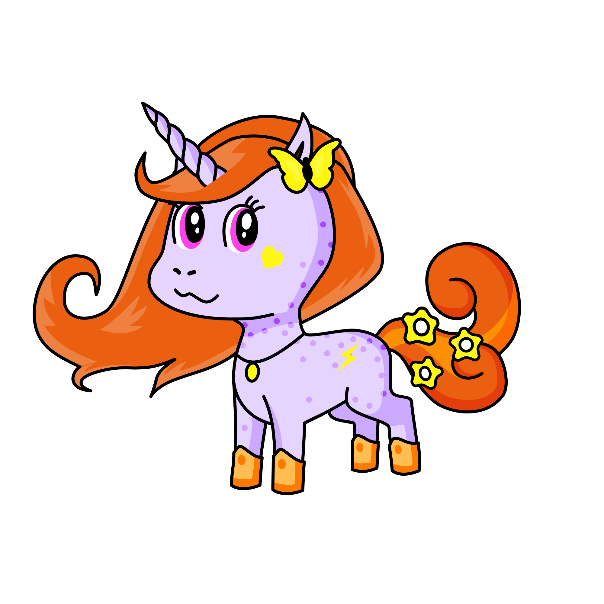 Hermione, the unicorn