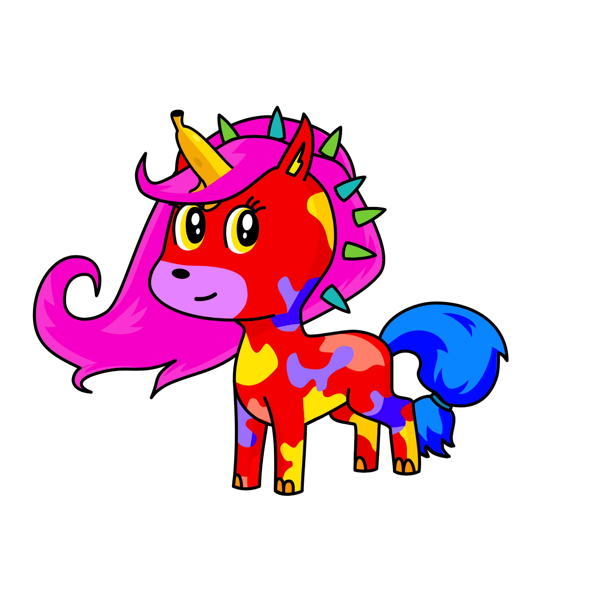 Splatt, the unicorn