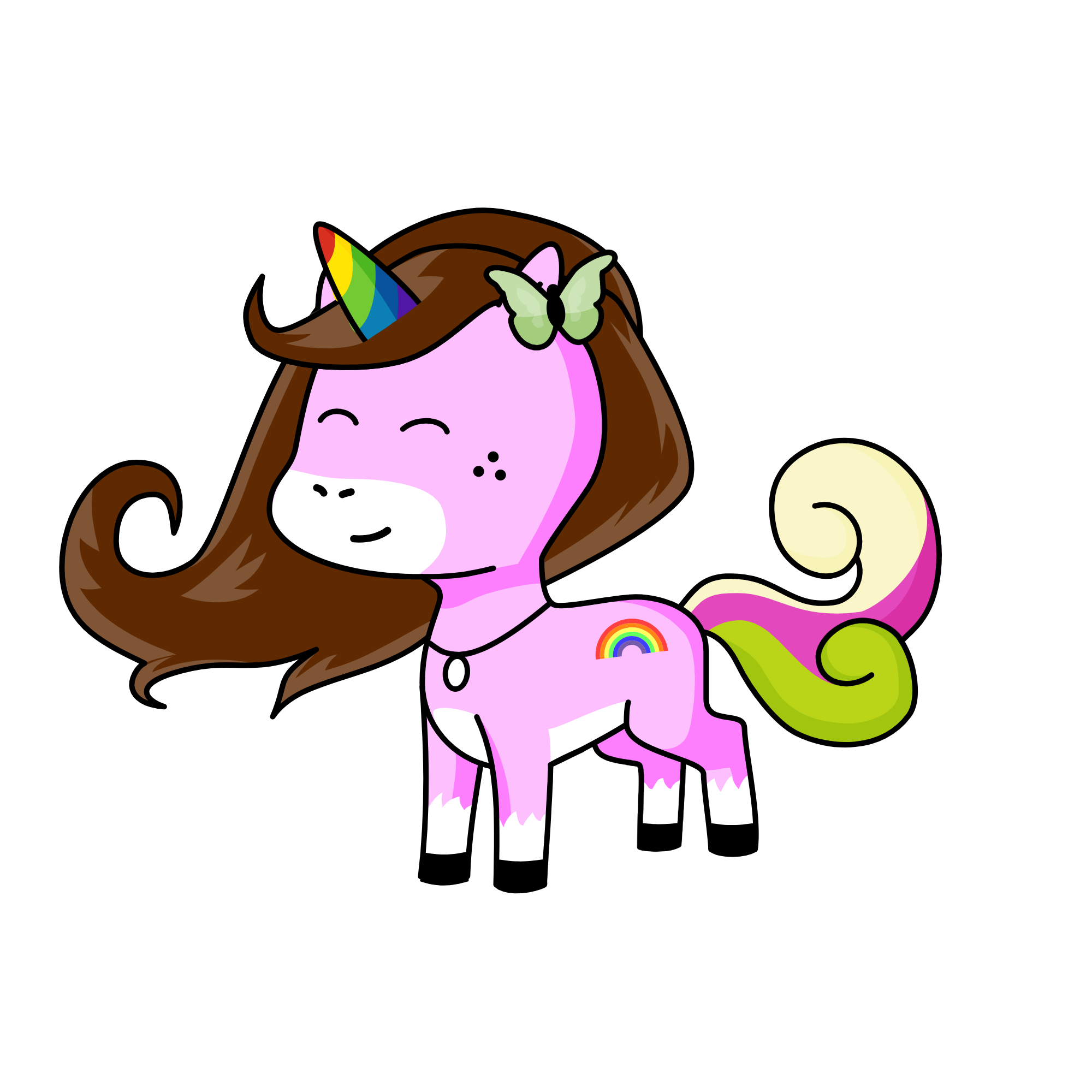 Miss Sparkles, the unicorn