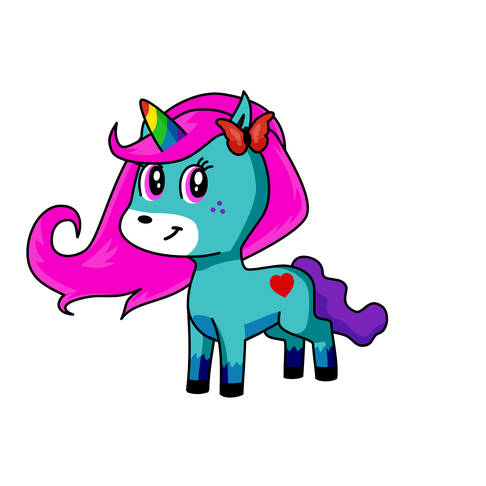 sun shine , the unicorn