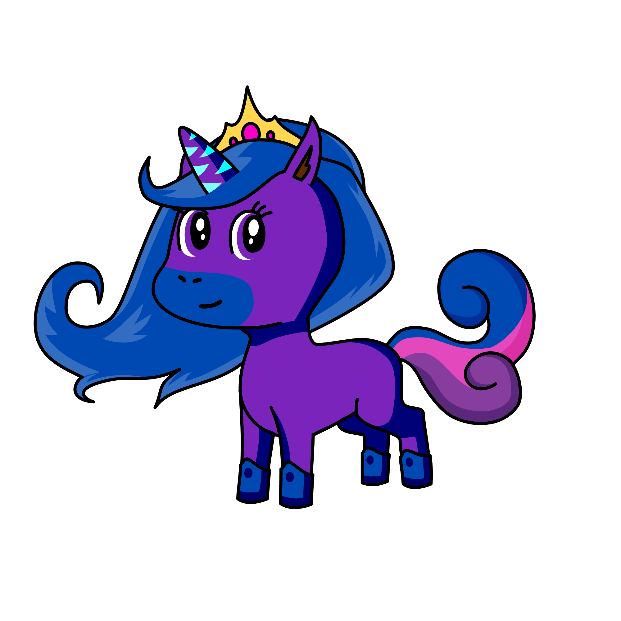 shela, the unicorn