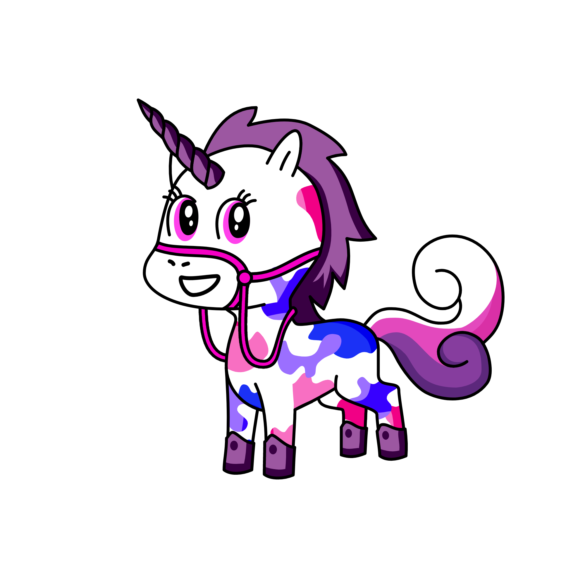 camouflage, the unicorn