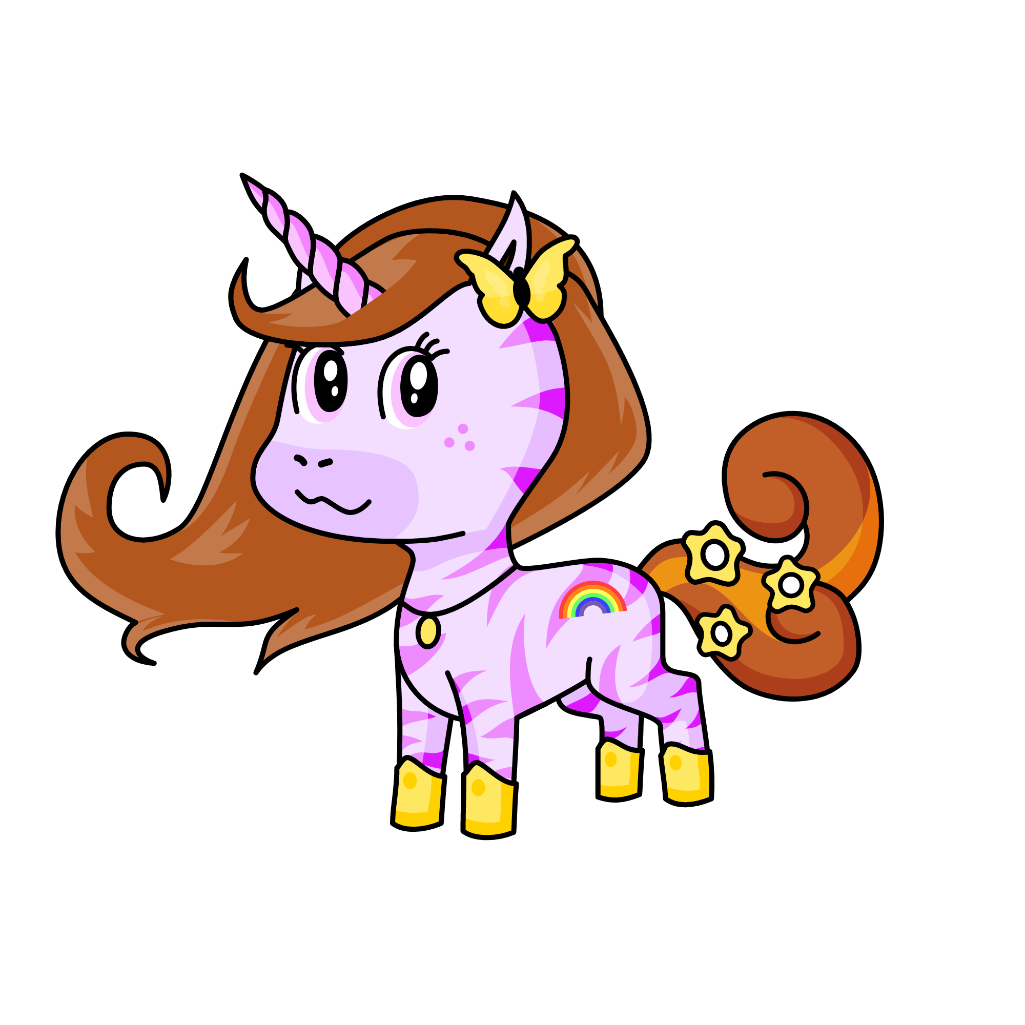 Hermione, the unicorn