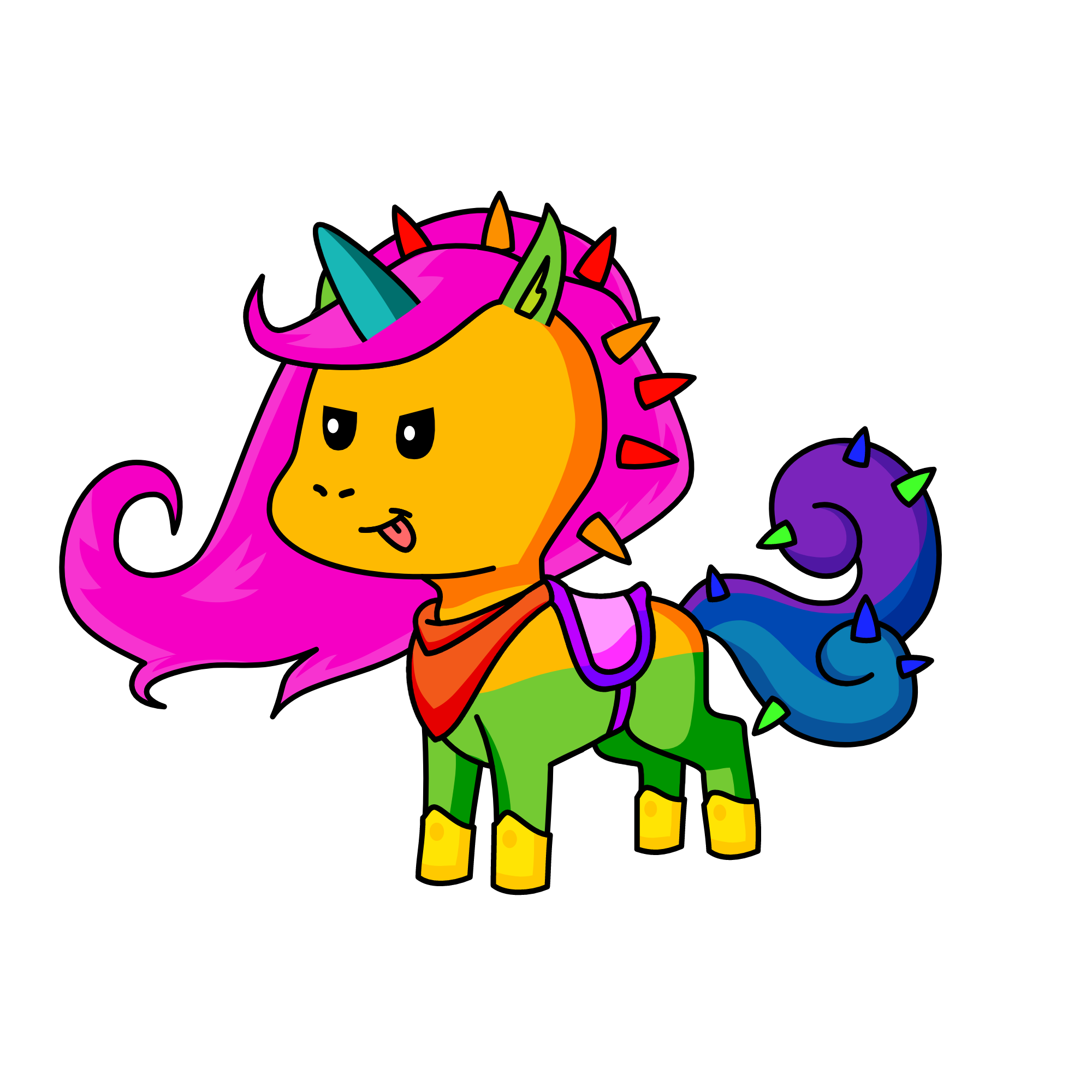 loly pop, the unicorn