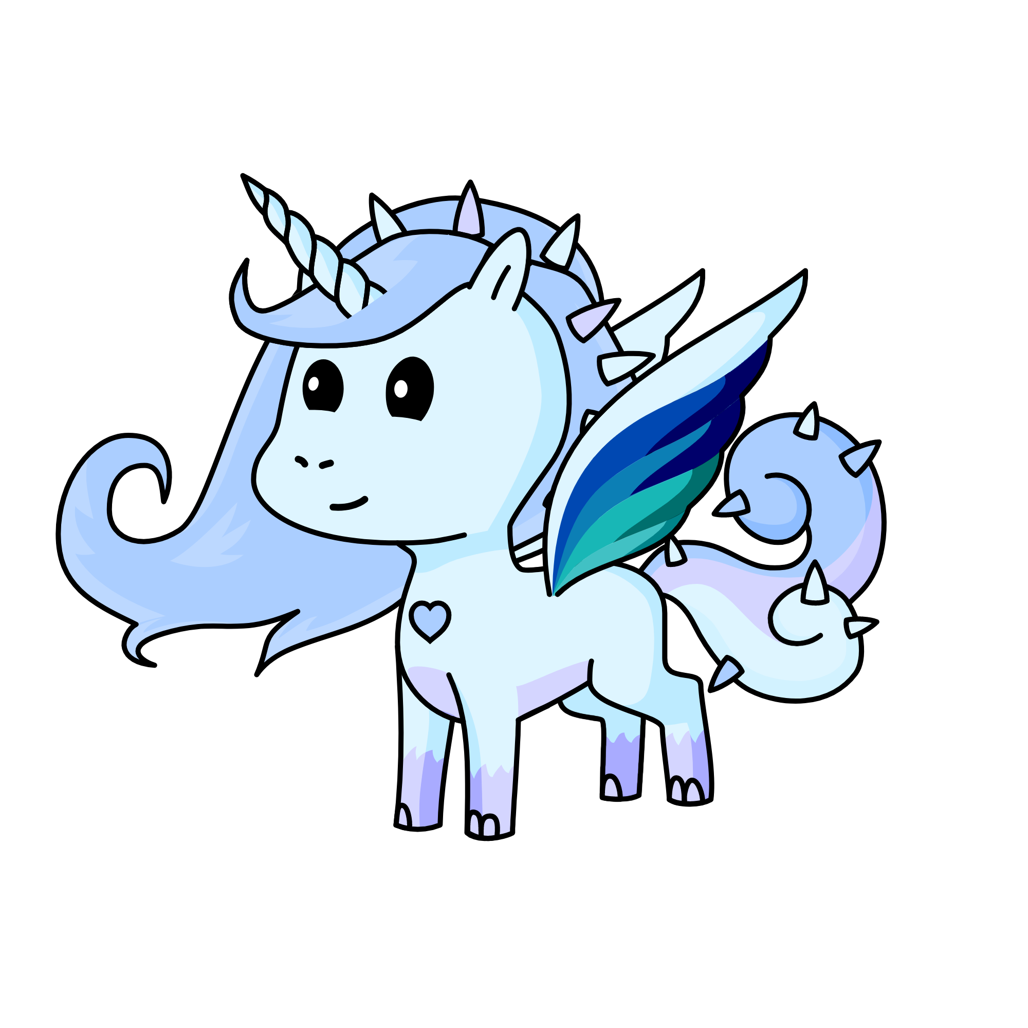 Ice Queen, the unicorn