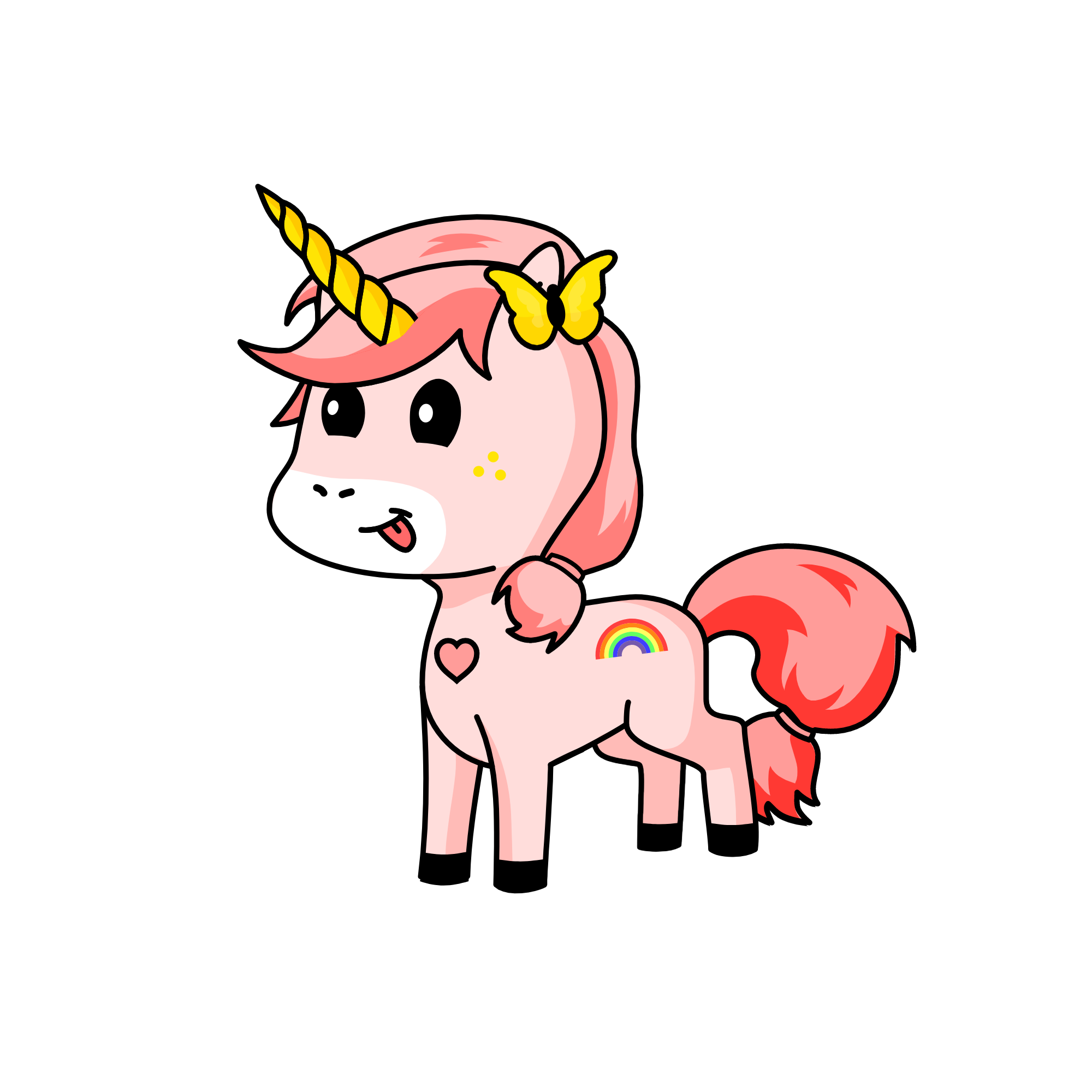mina, the unicorn
