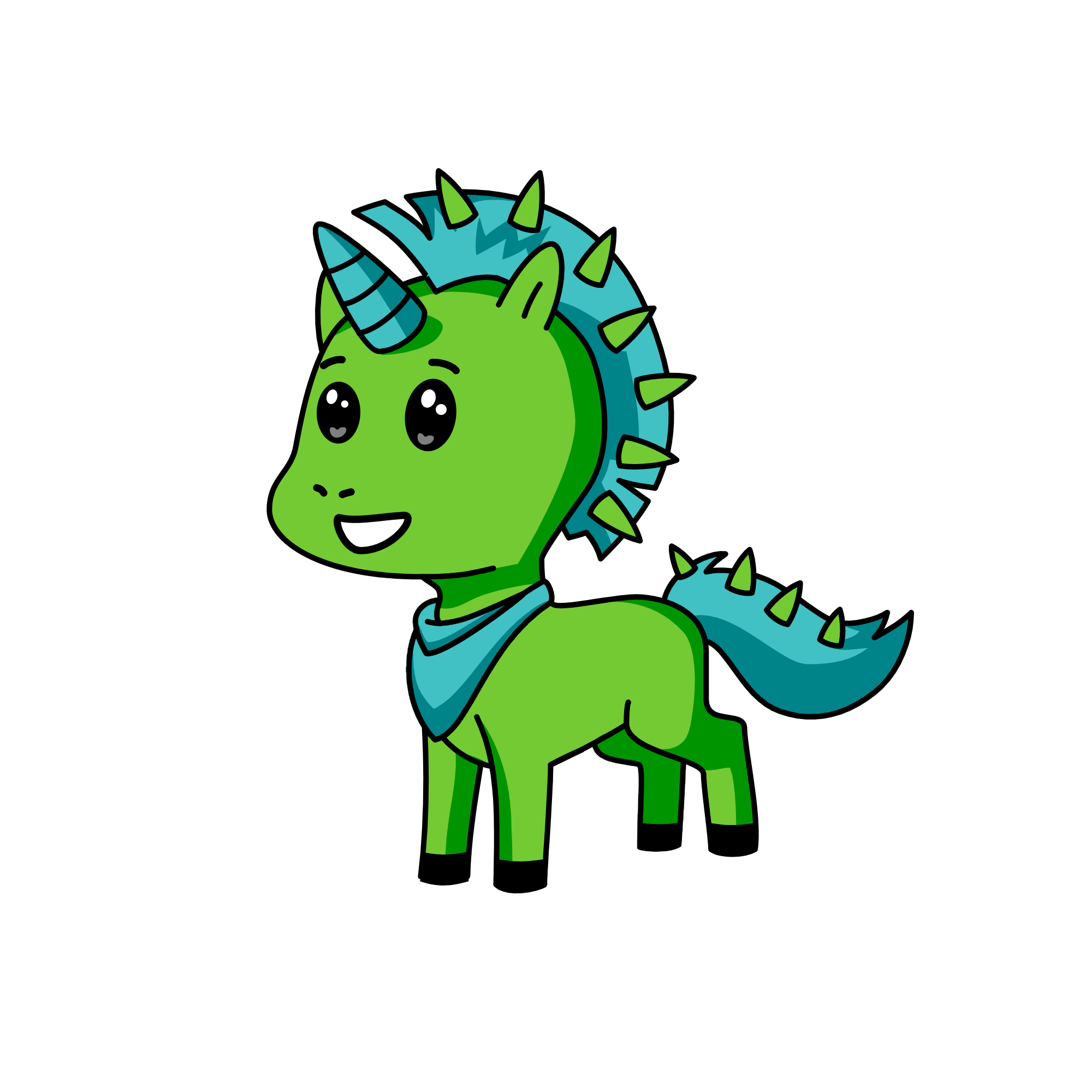 king of the nature, the unicorn