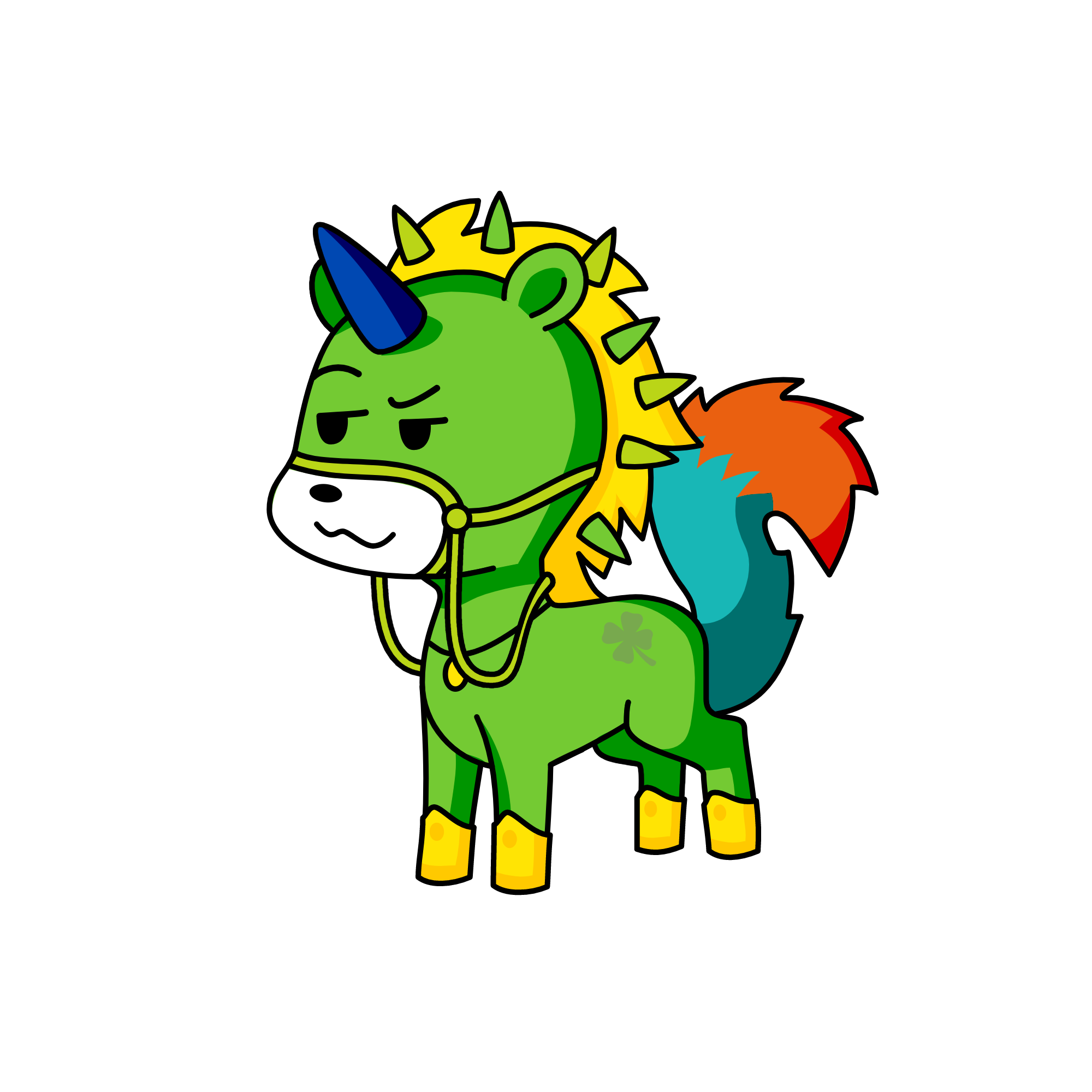 king of the sky and meto , the unicorn